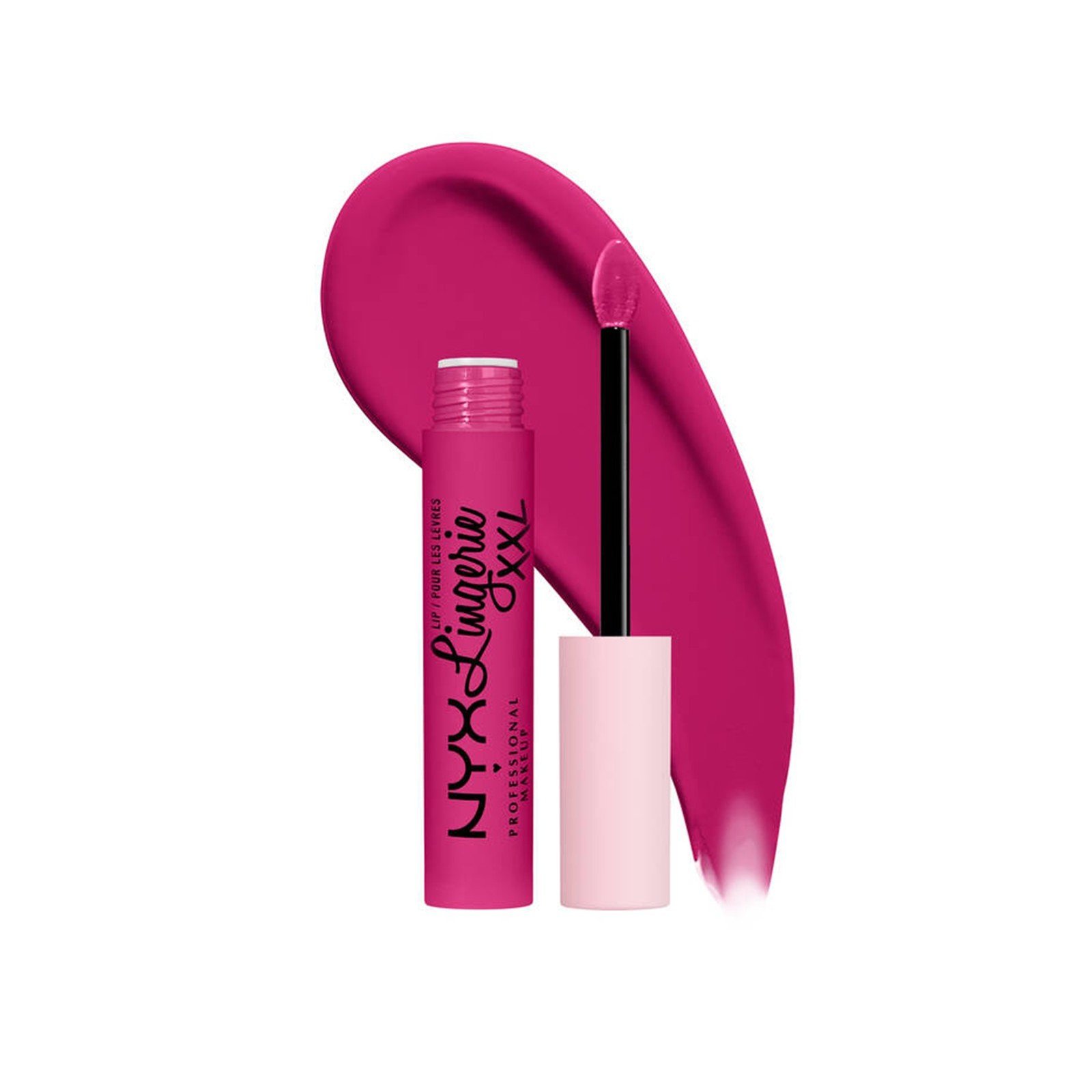 NYX Pro Makeup Lip Lingerie XXL Matte Liquid Lipstick 19 Pink Hit 4ml