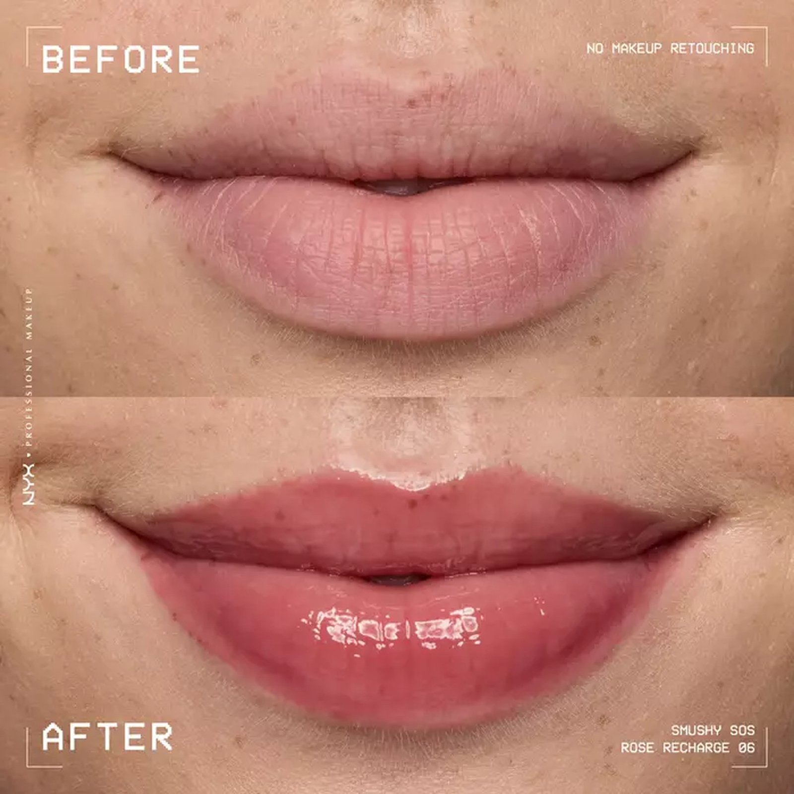 NYX Pro Makeup Smushy SOS Hydrating Lip Mask 06 Rose Recharge 12ml