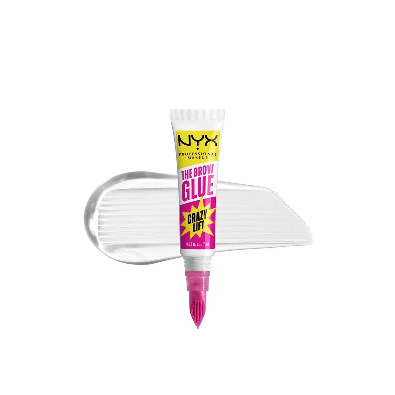 NYX Pro Makeup The Sobrancelha Glue Crazy Lift Sobrancelha Lamination Gel 01 Transparent 7ml