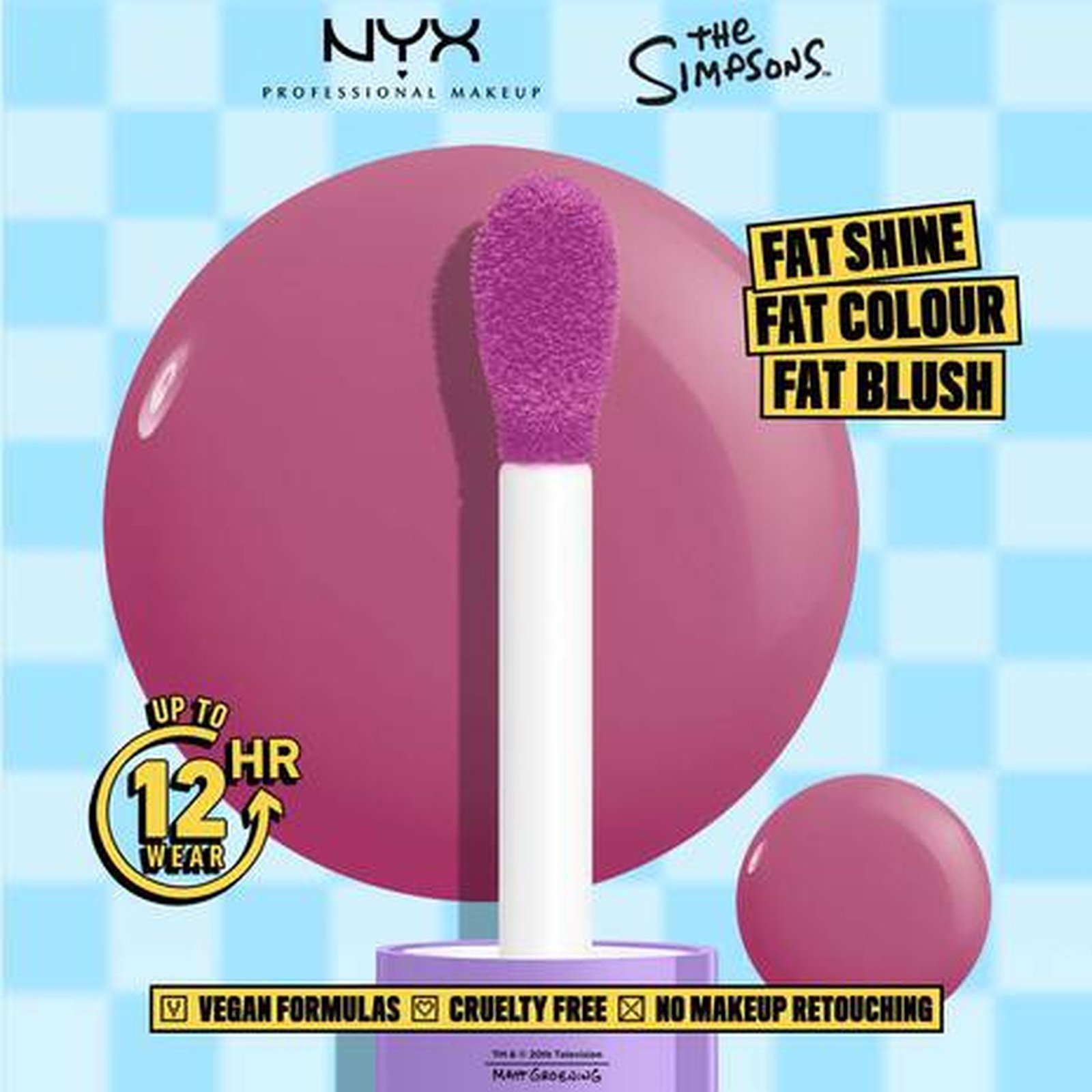 NYX Pro Makeup The Simpsons Juicy Blush Lavender Sass 8ml