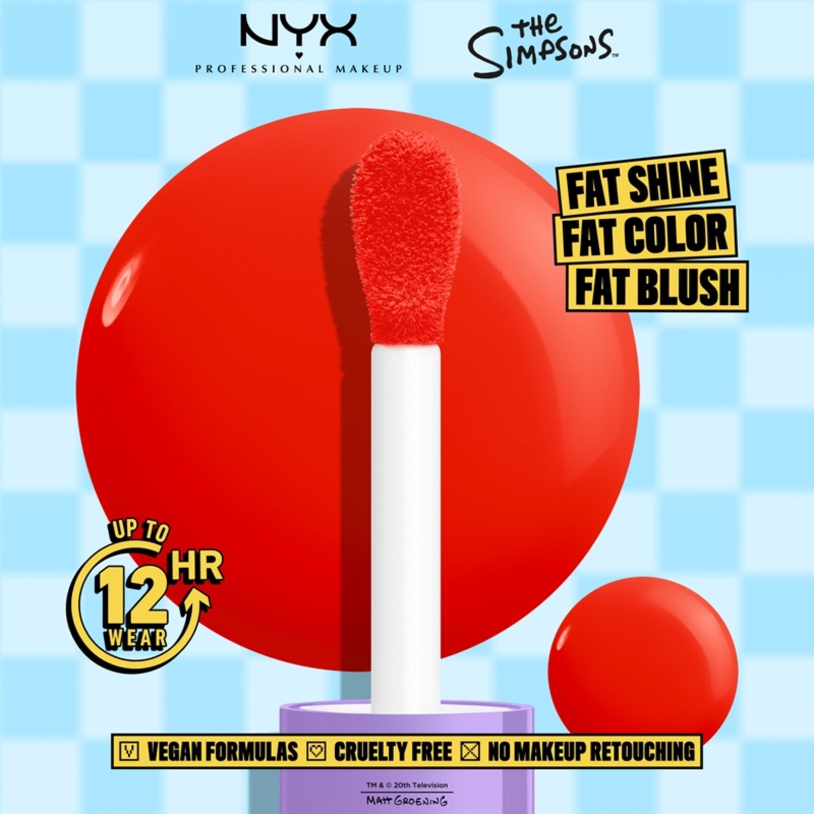NYX Pro Makeup The Simpsons Juicy Blush Snarky Scarlett 8ml