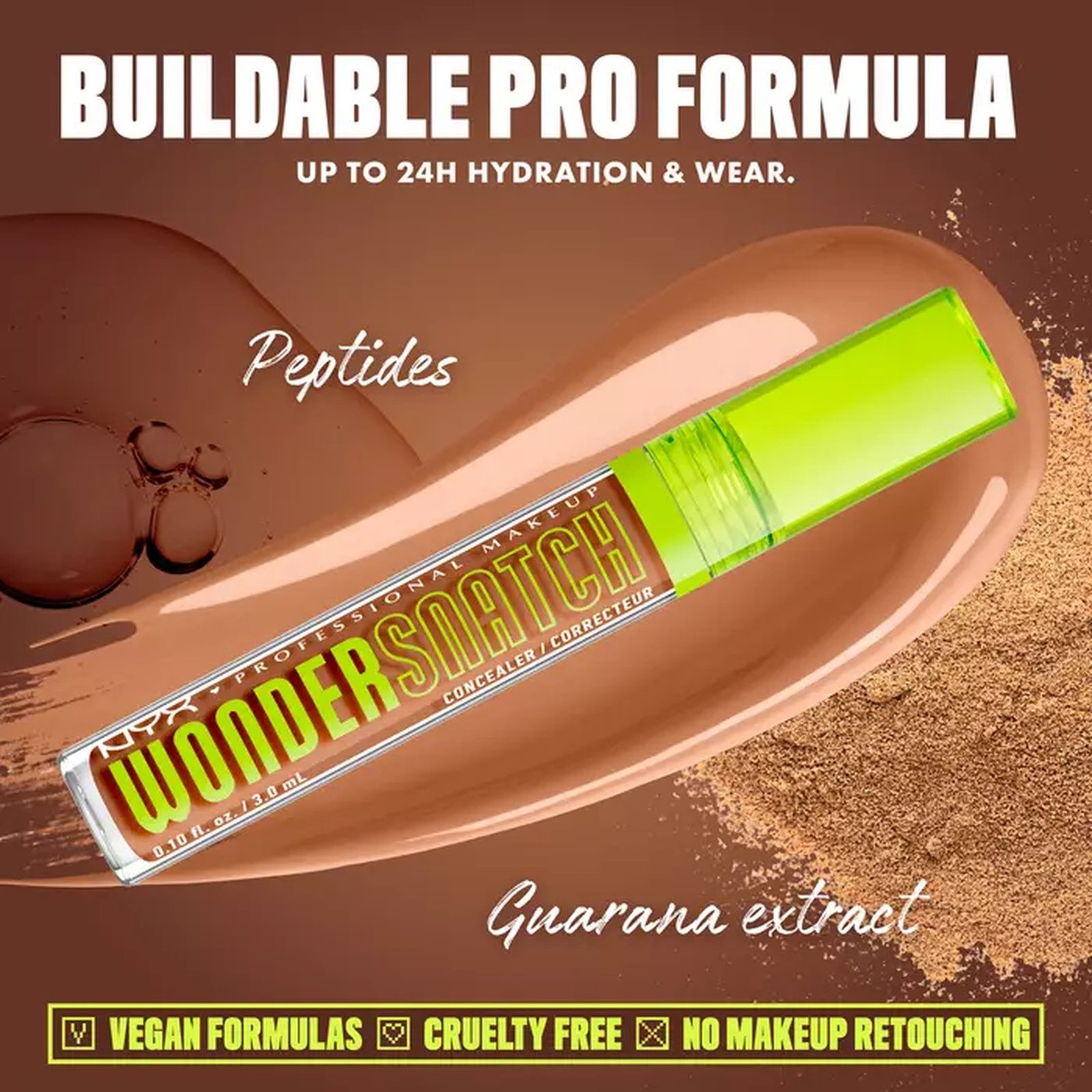 NYX Pro Makeup Wonder Snatch Concealer 22 Café 3ml