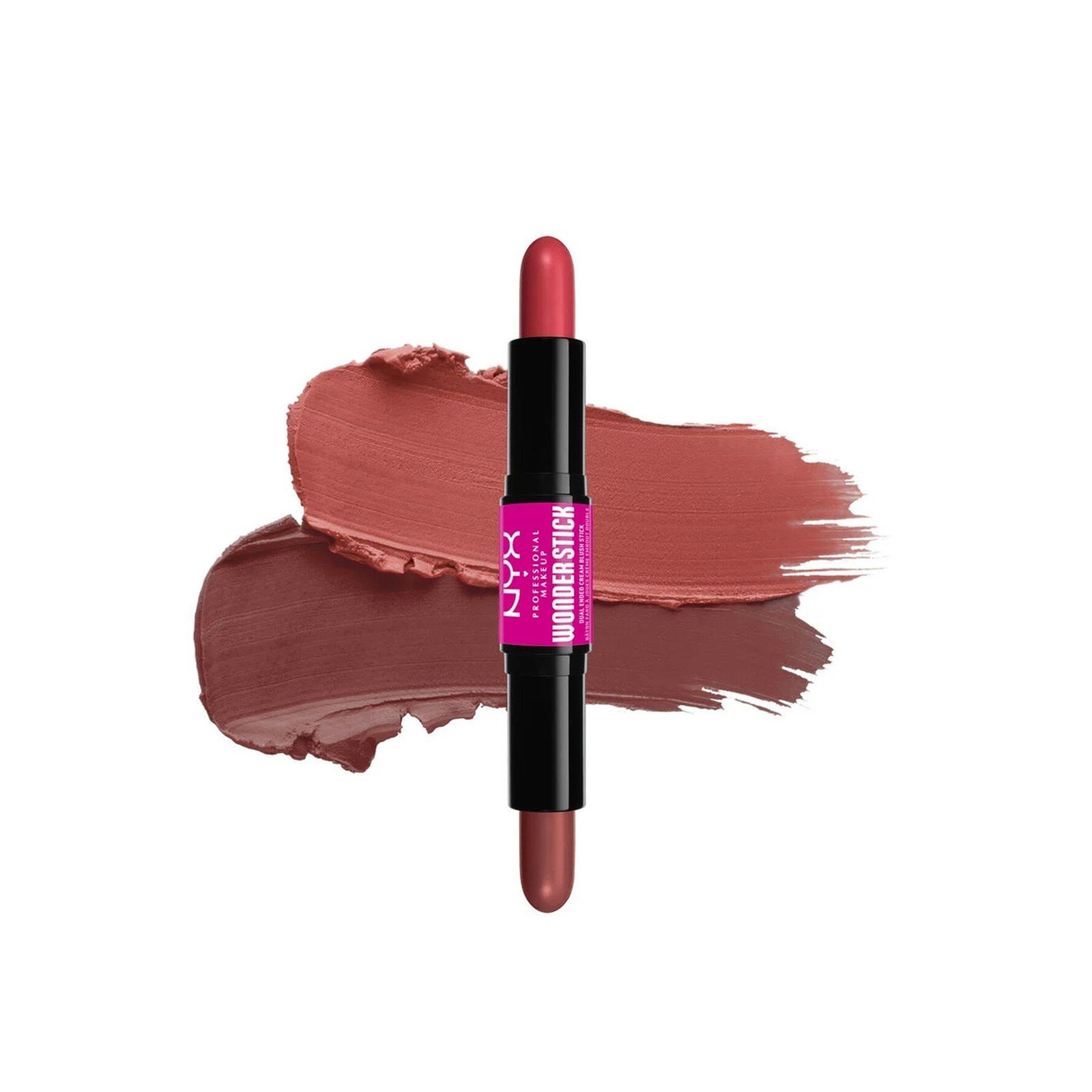 NYX Pro Makeup Wonder Stick Dual-Ended Cream Blush Stick 03 Coral + Deep Peach 2x4g (2x 0.14oz)