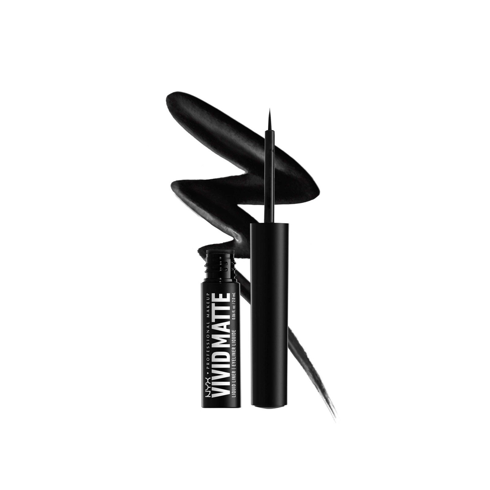 NYX Pro Makeup Vivid Matte Liquid Liner Black 2ml
