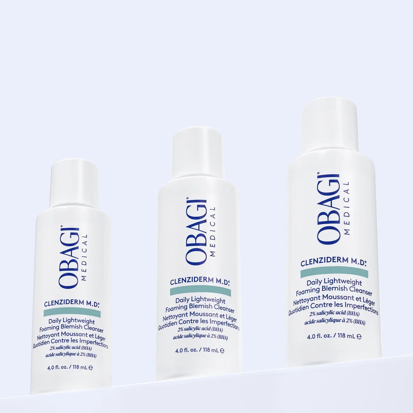 Obagi CLENZIderm M.D.® Daglig Lett Skummende Rens Mot Urenheter 118ml