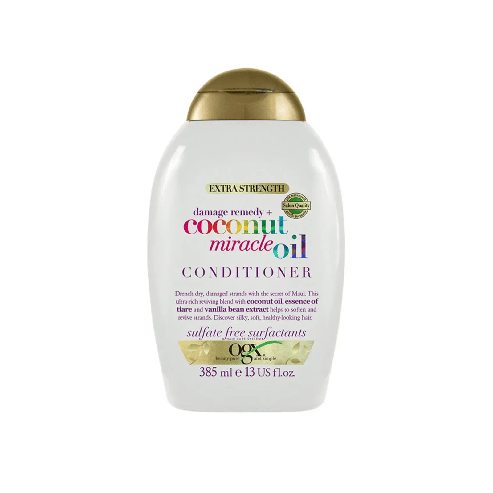 OGX Damage Remedy + Coconut Miracle Oil بلسم فائق القوة 385ml
