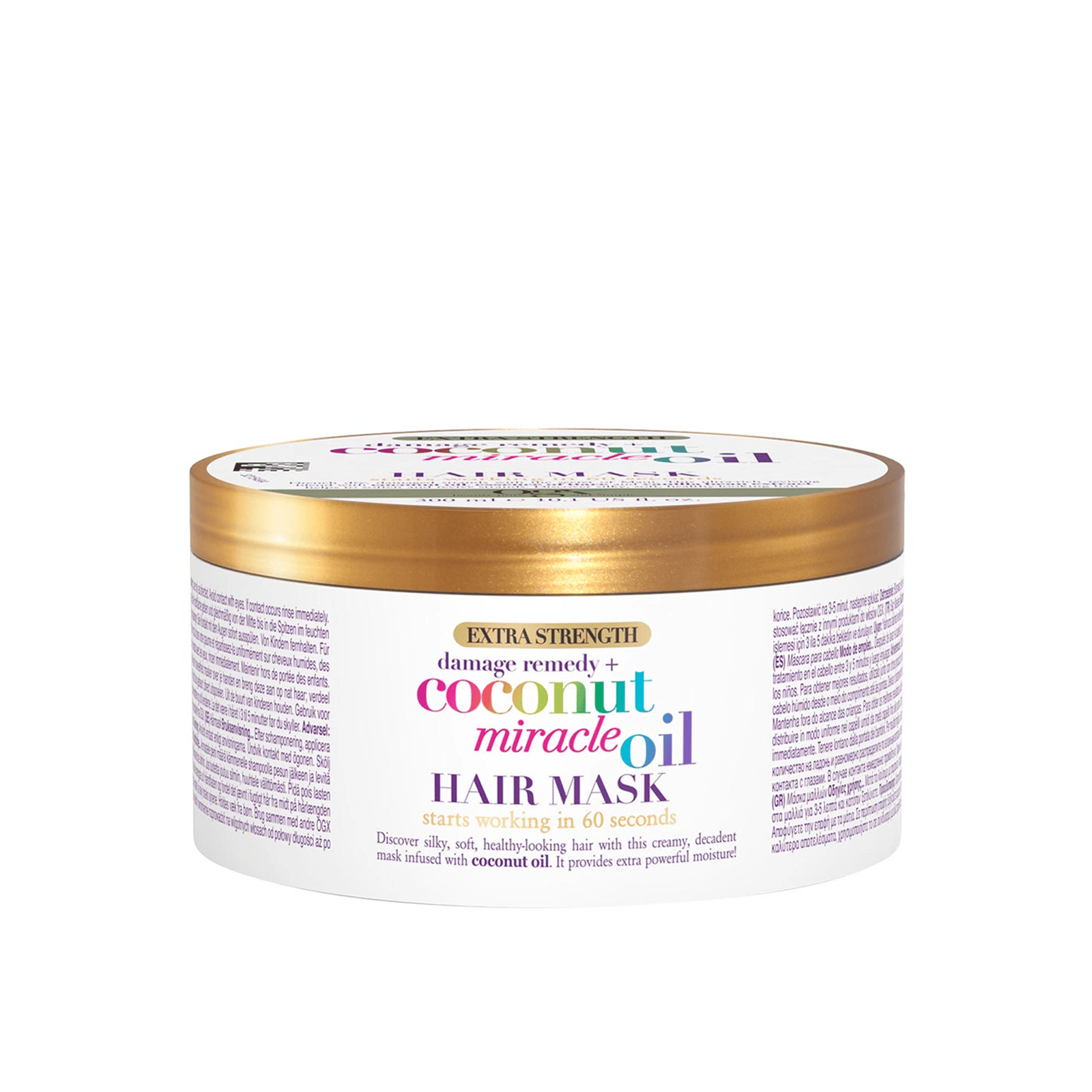 OGX Damage Remedy + Coconut Miracle Oil قناع الشعر فائق القوة 300ml