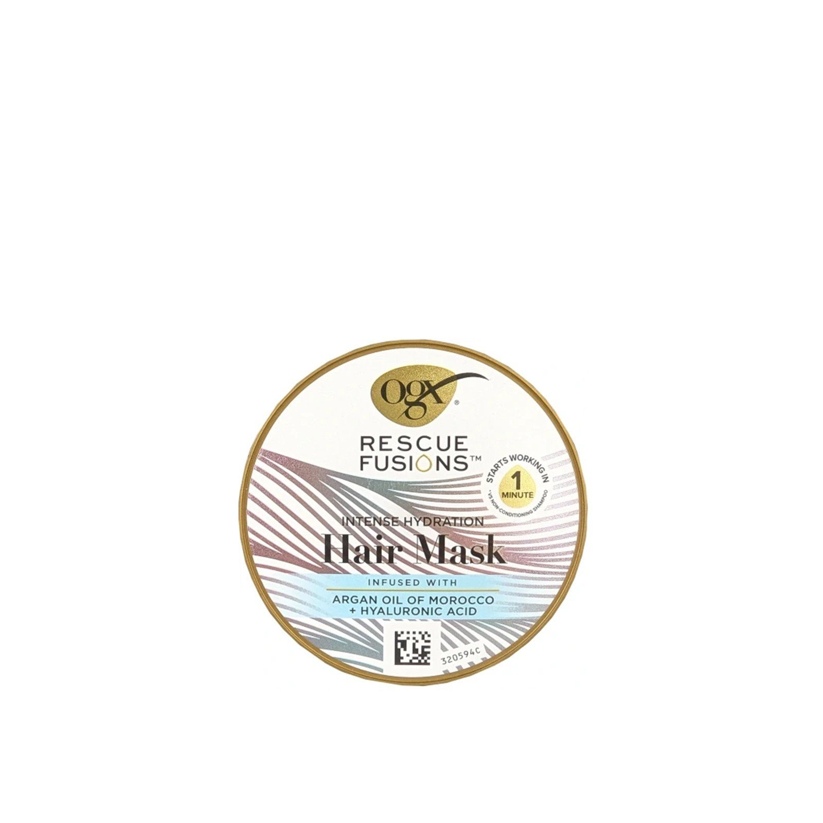 OGX Rescue Fusions Intense Hydration Argan Oil of Morocco + Hyaluronic Acid Hair Mask 285ml