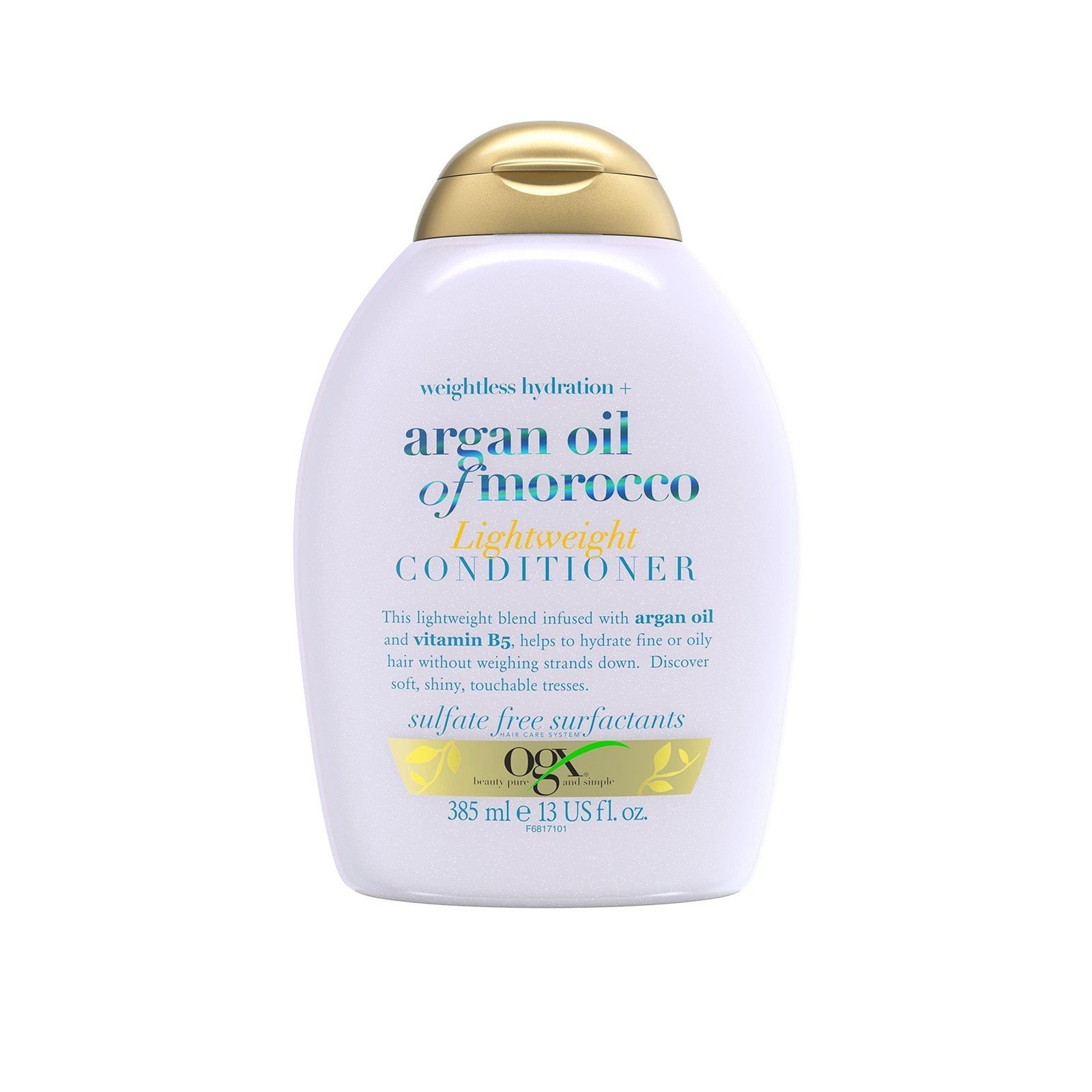 OGX Weightless Hydration + Argan Oil of Morocco Après-Shampoing Léger 385ml