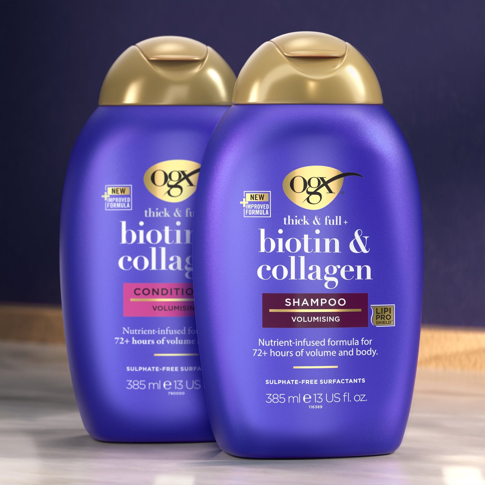 OGX Champú Thick & Full + Biotin & Collagen 385ml