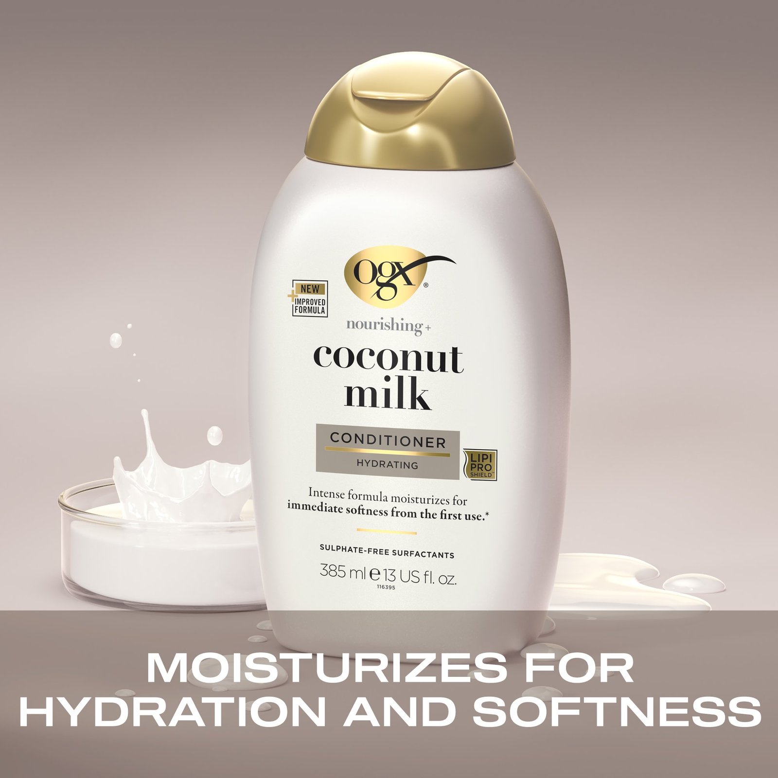 OGX Nourishing + Coconut Milk Conditioner 385ml