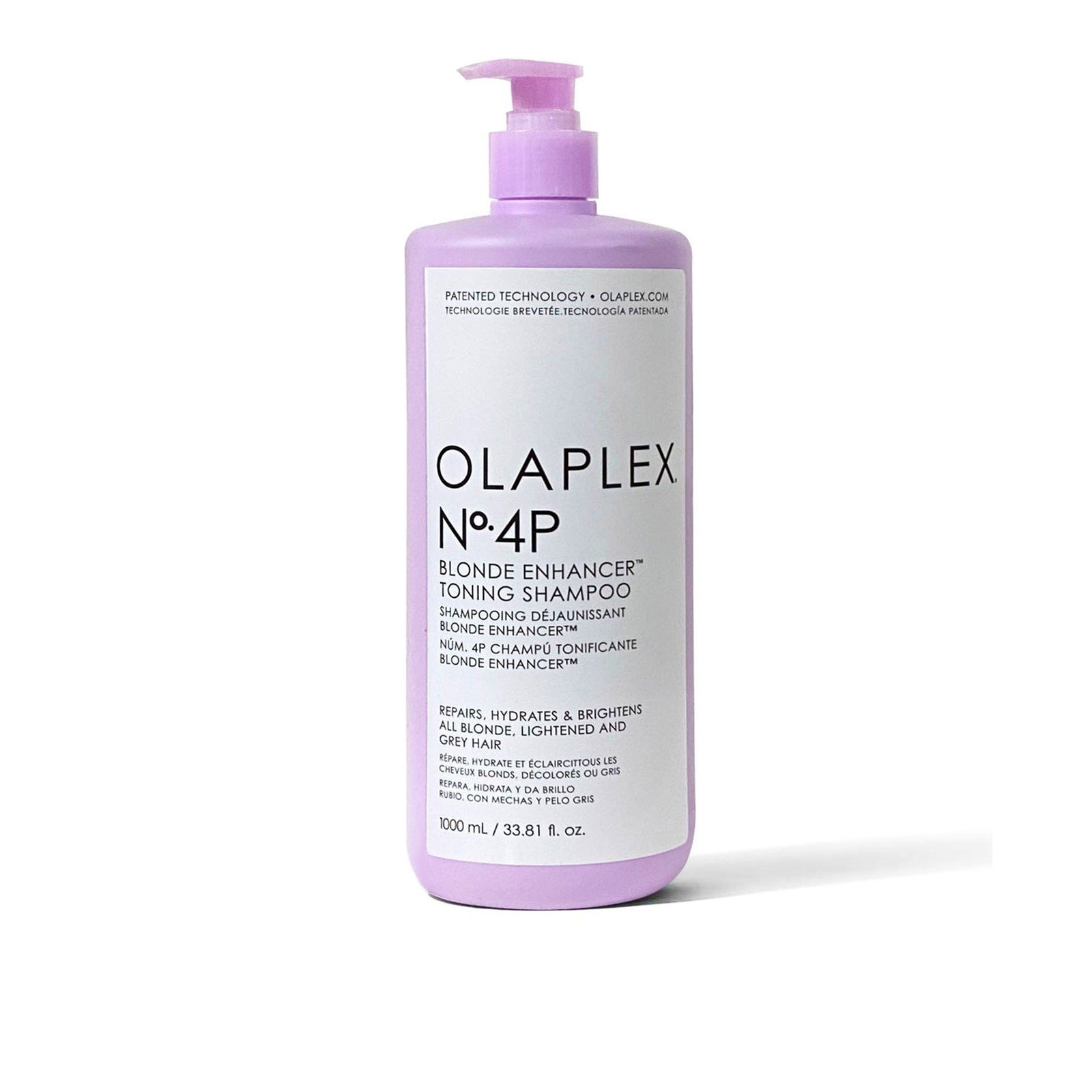 OLAPLEX Nº4P Blonde Enhancer Toning Shampoo