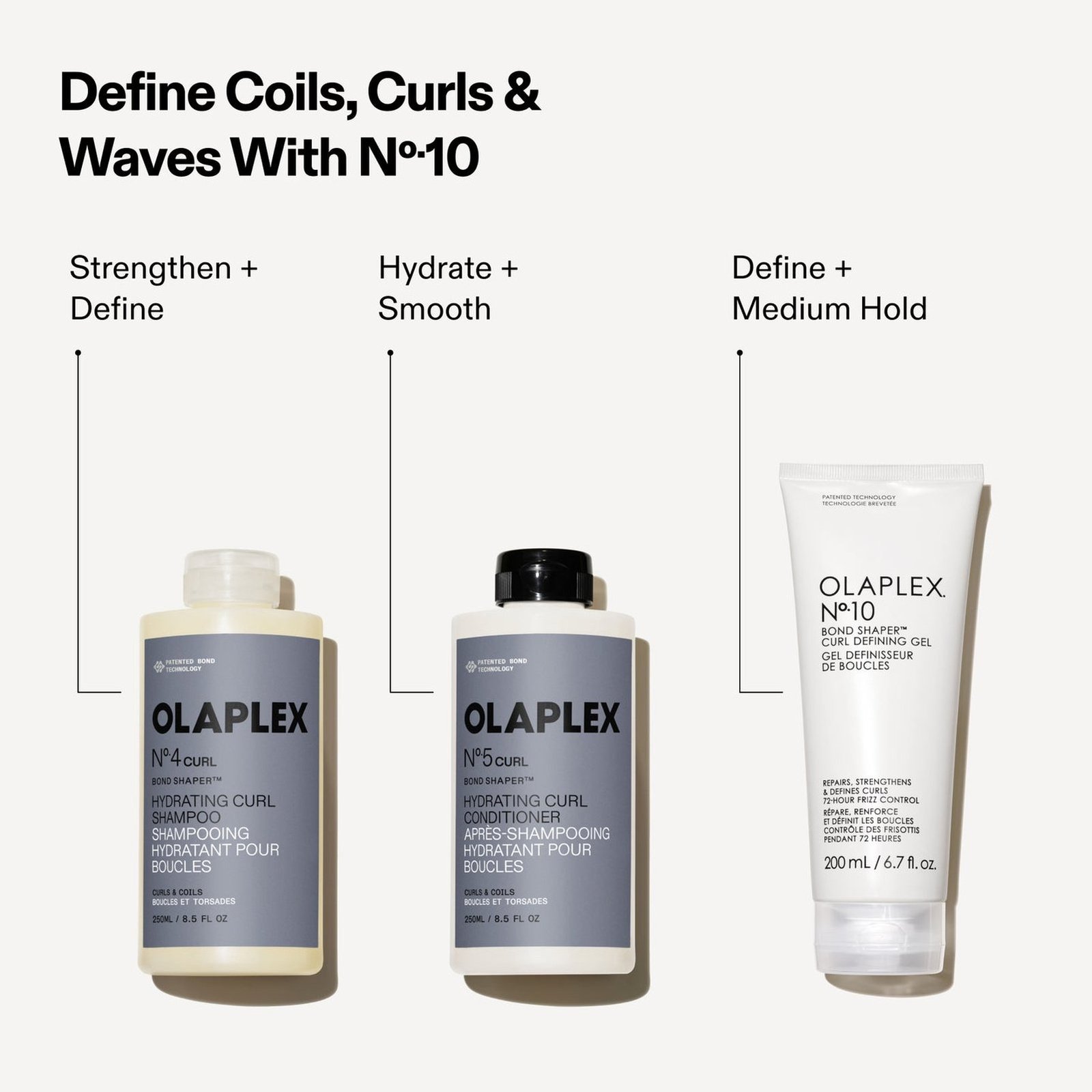 OLAPLEX Nº4 Curl Bond Shaper Hydrating Curl Shampoo 250ml