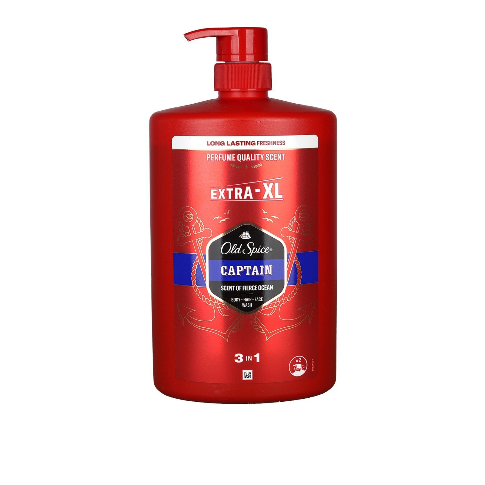 Old Spice Captain Gel de Banho 3-Em-1 1L