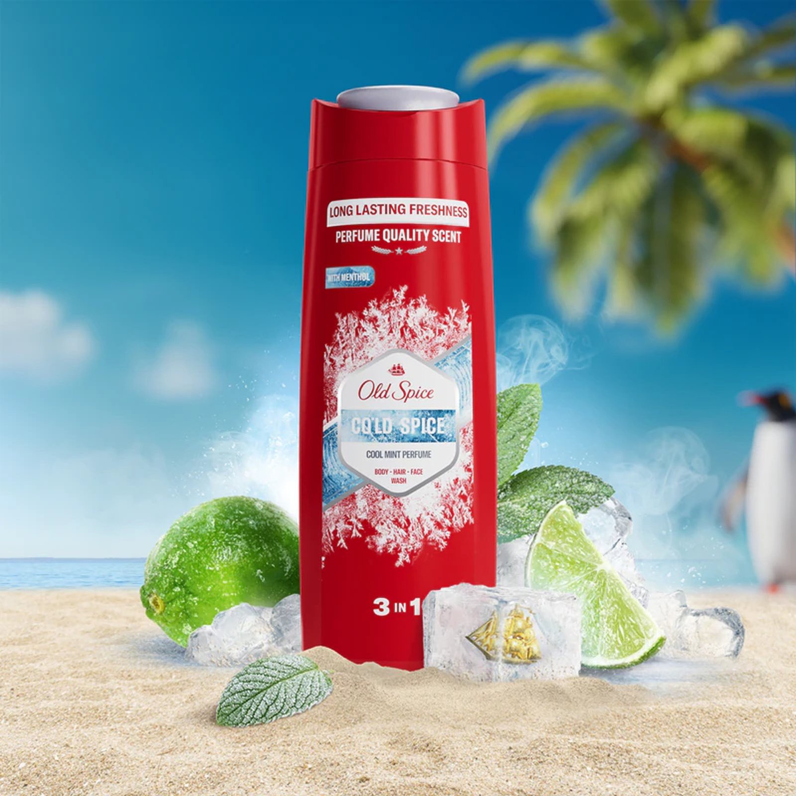 Old Spice Cold Spice 3-in-1-Duschgel 400 ml