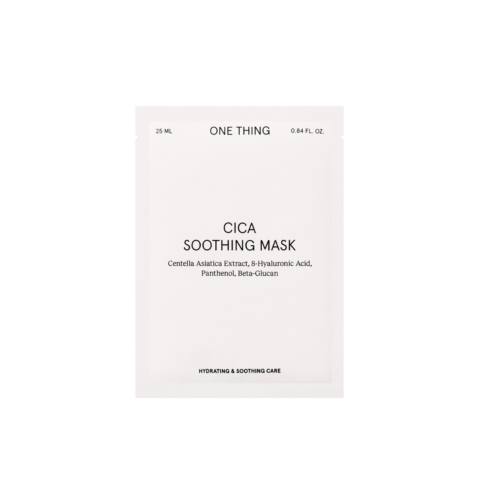 One Thing Cica Maskë Qetësuese 25ml
