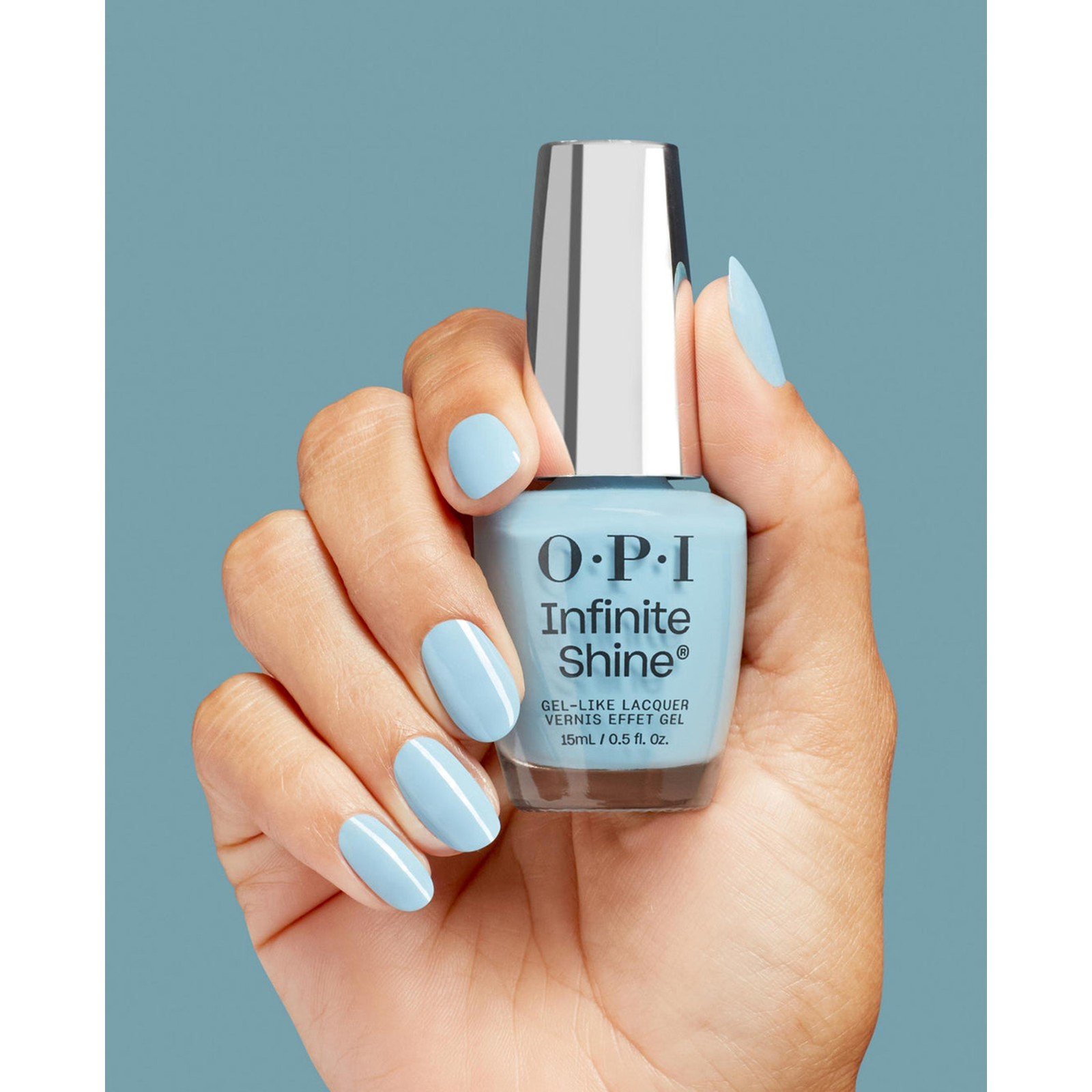 OPI Infinite Shine Лак What's Your Mani-tude? Totally Tu-blue-ar 15ml