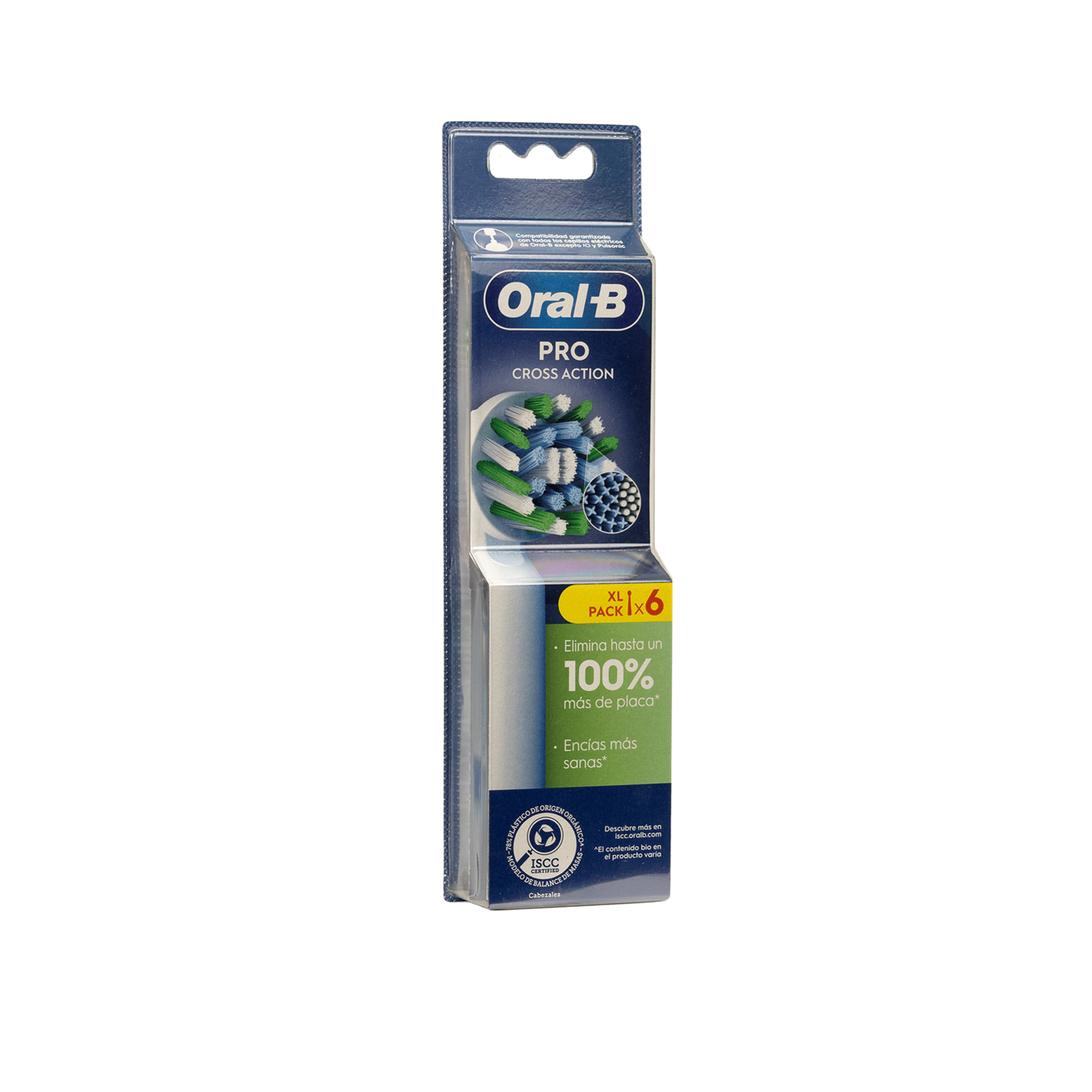 Oral-B Pro Cross Action Cabezal de Repuesto Cepillo de Dientes Eléctrico