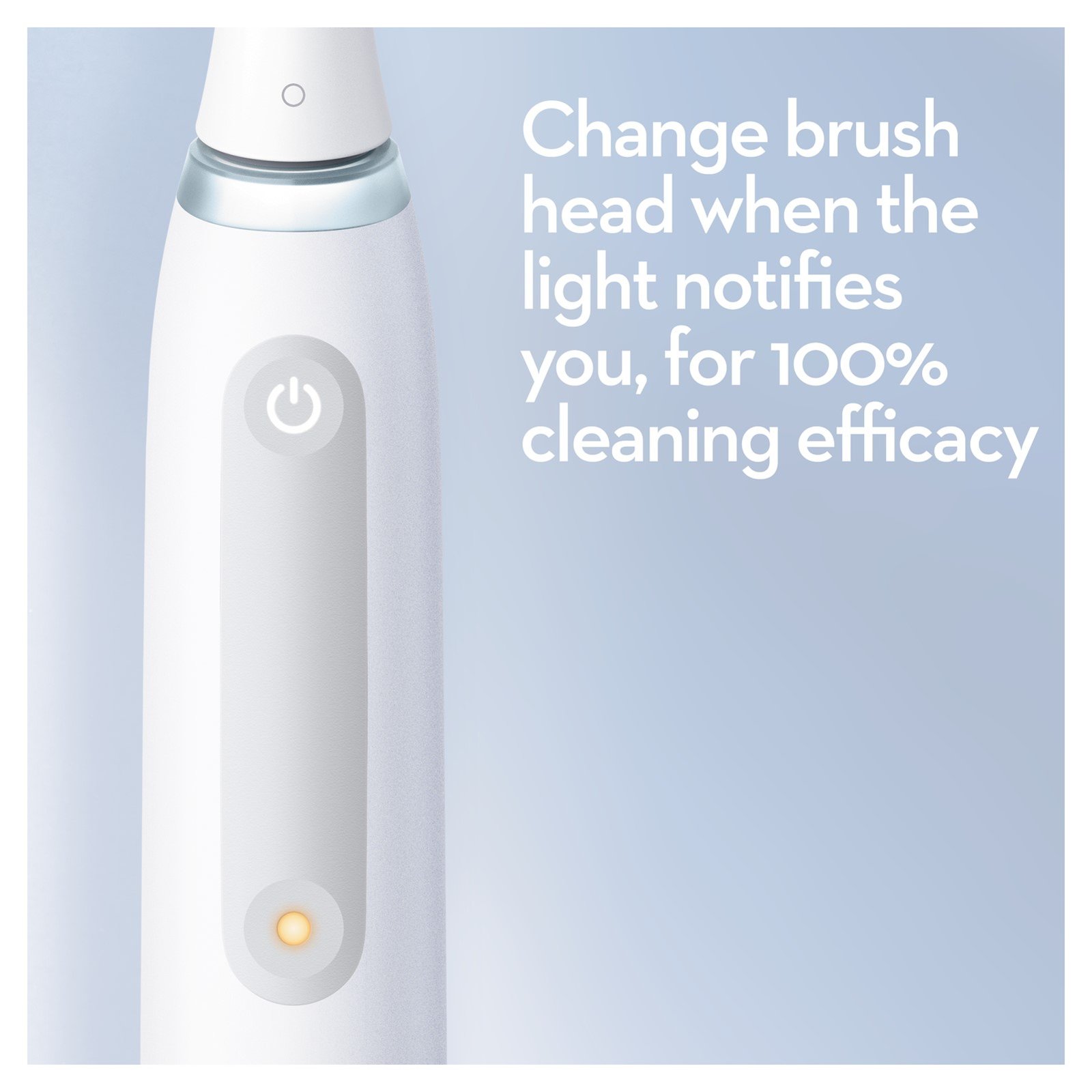 Oral-B iO Gentle Care Cabezal de Recambio Cepillo Eléctrico White x4