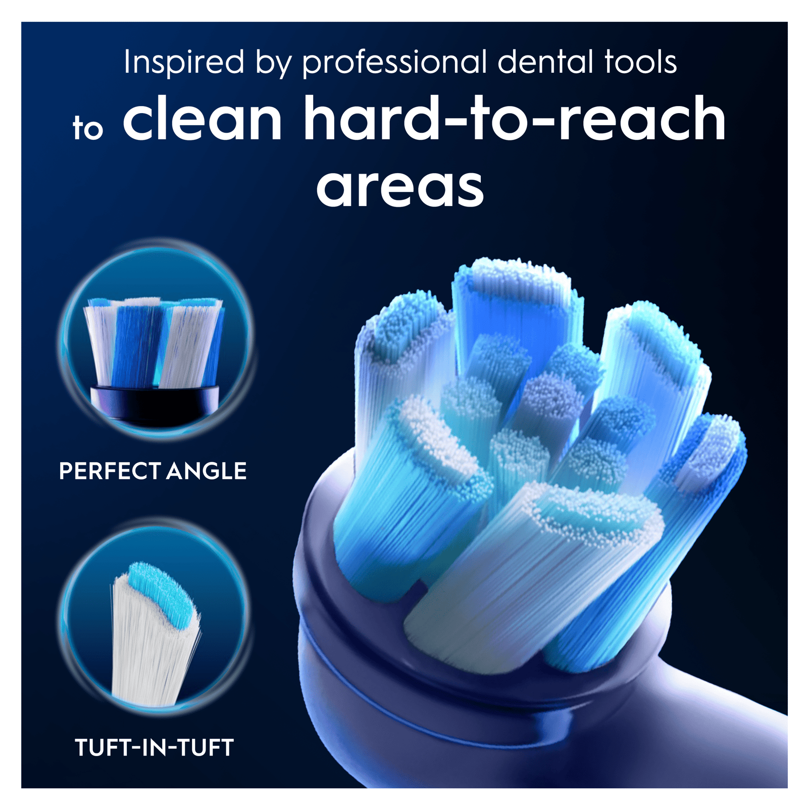 Oral-B iO Ultimate Clean Replacement Head Electric Toothbrush White x8