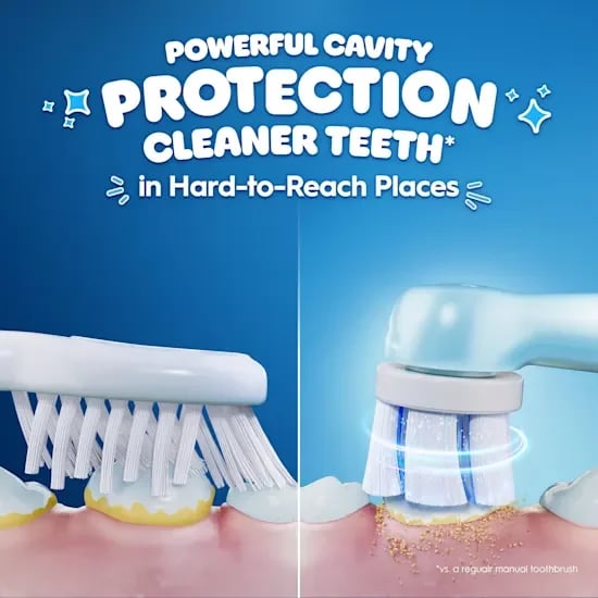 Oral-B iO™ Kids 6+ Electric Toothbrush Stitch + Travel Case