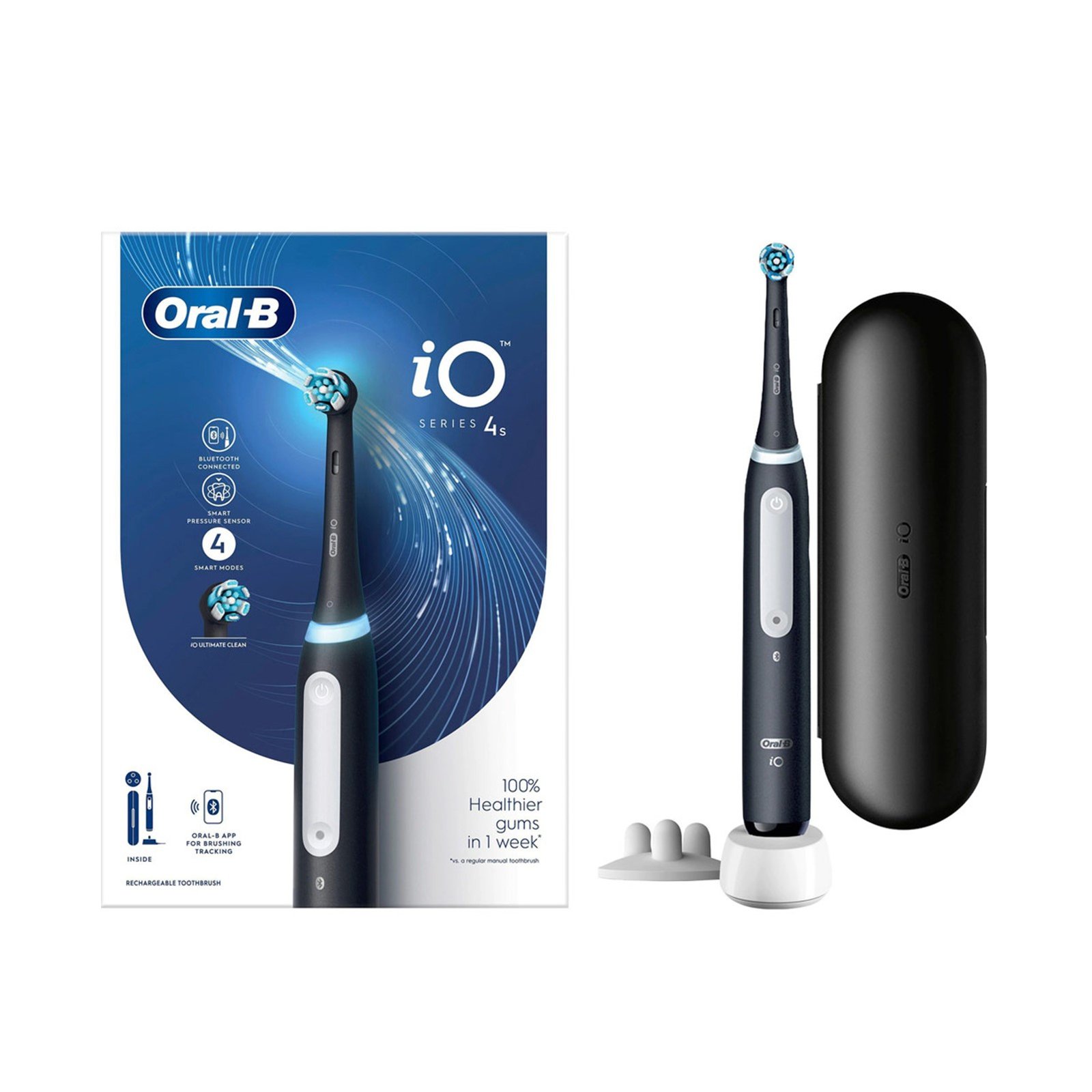Oral-B iO™ Series 4S Ultimate Clean Electric فرشاة أسنان Matt Black