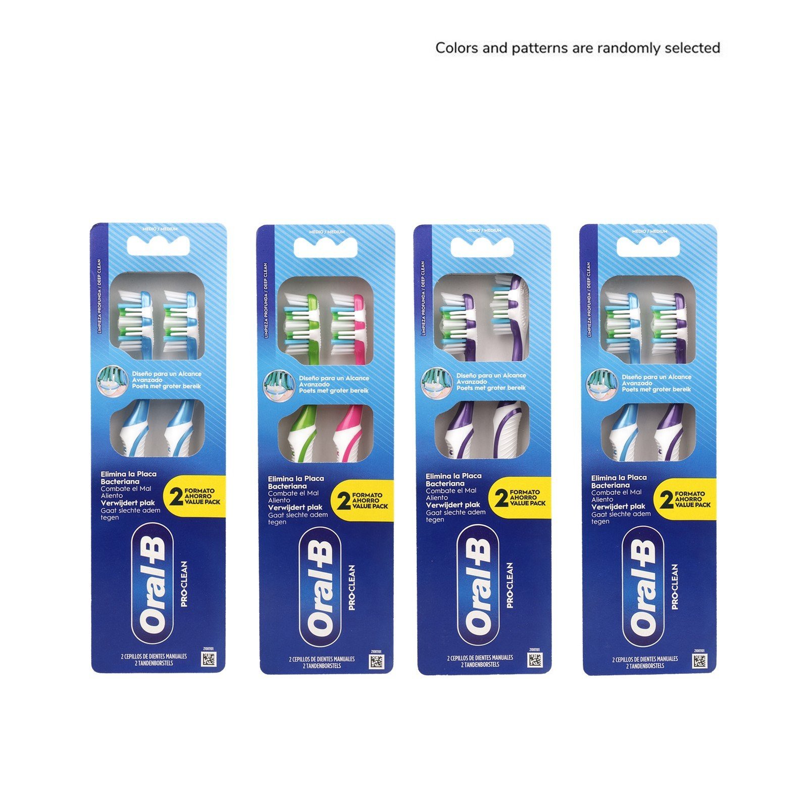Oral-B Escova de Dentes Pro-Clean Média x2