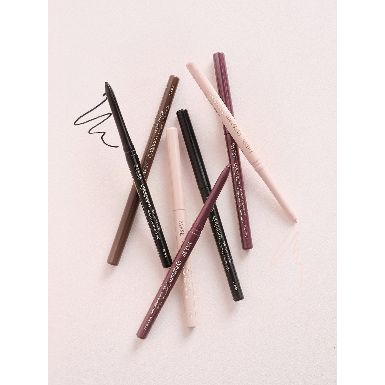 Paese Eyegasm Långhållande Ögonpenna Kajal Black 0,35g