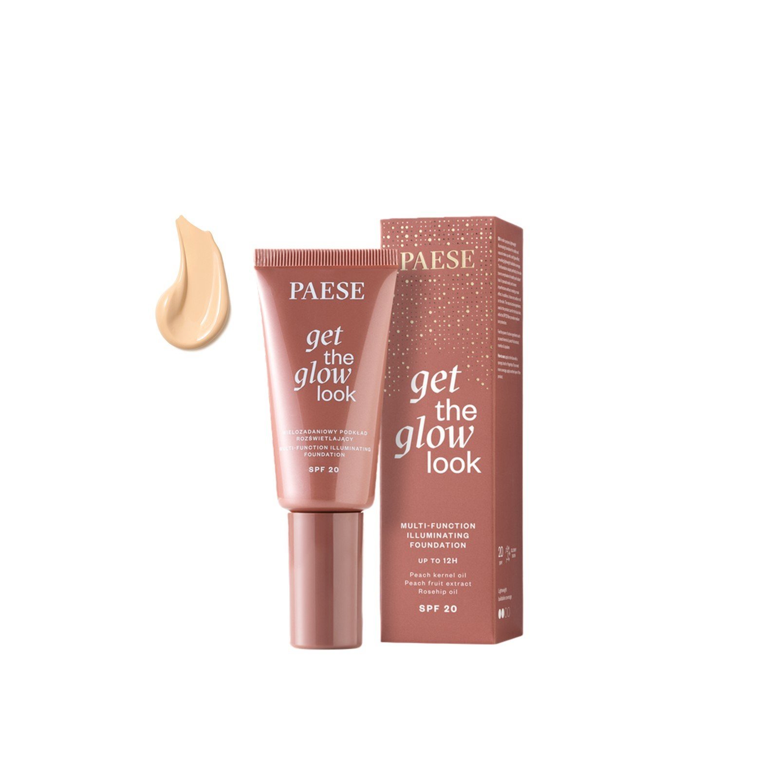 Paese Get The Glow Look كريم أساس مضيء متعدد الوظائف SPF20