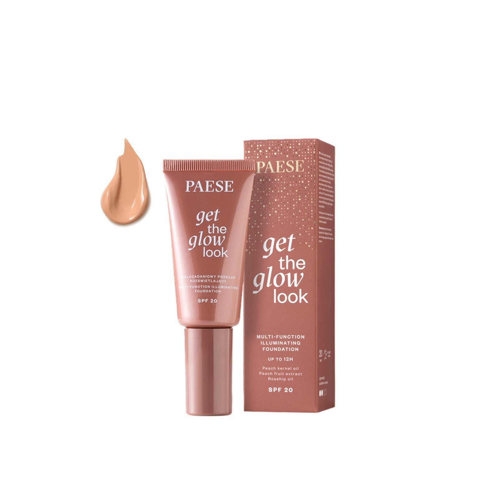 Paese Get The Glow Look كريم أساس مضيء متعدد الوظائف SPF20