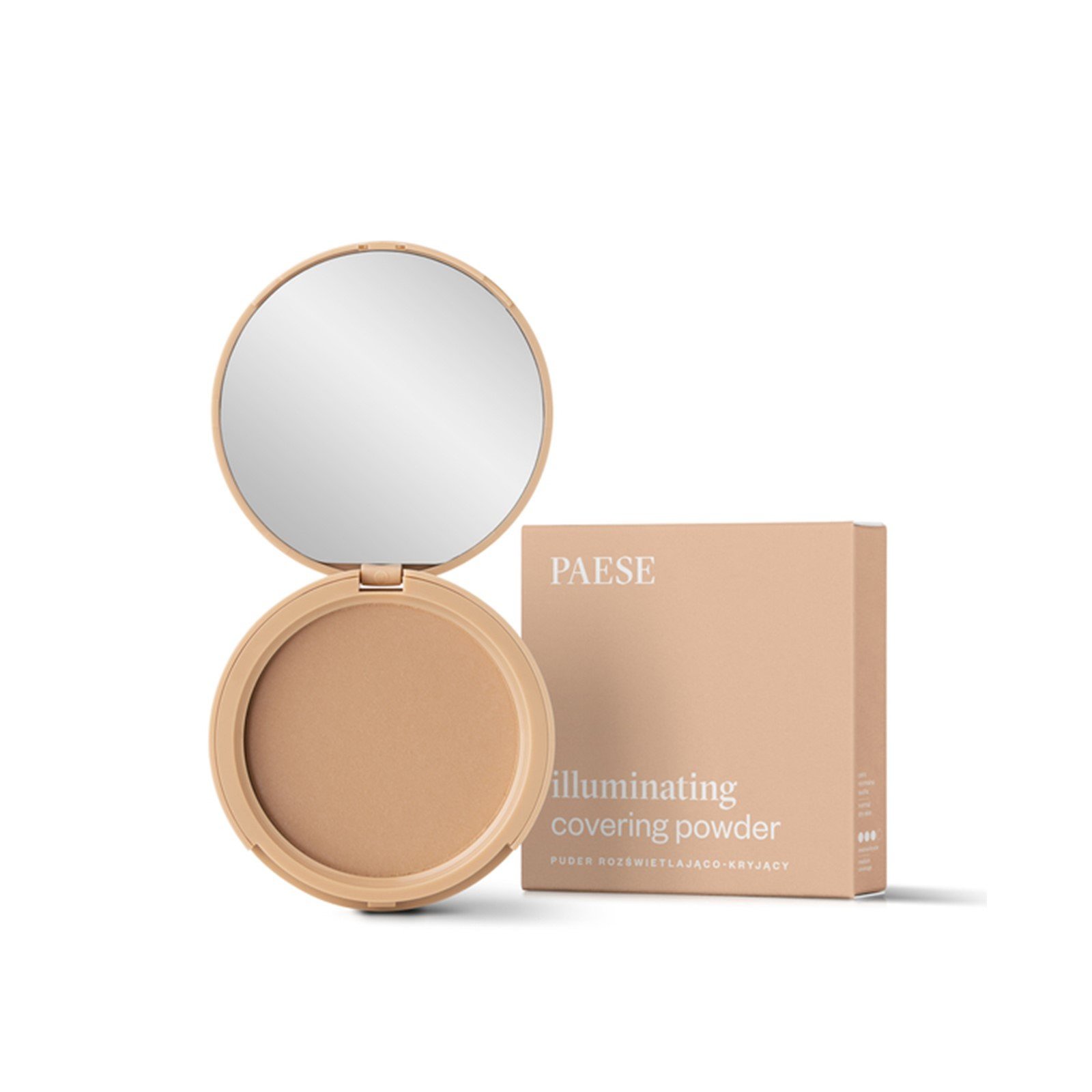 Paese بودرة تغطية مضيئة 2C Natural 9g