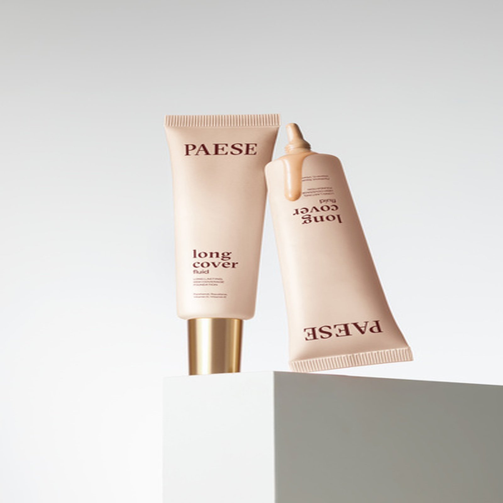 Paese Long Cover Fluid Foundation 0.5W Ivory 30ml