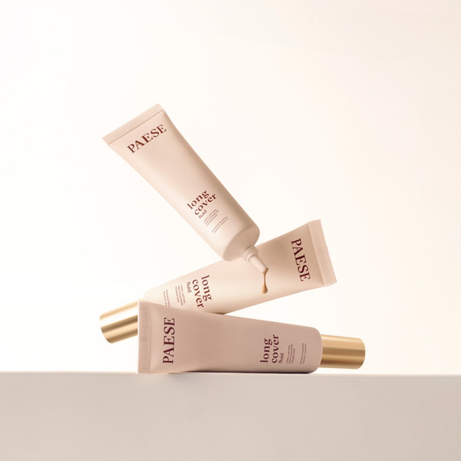 Paese Long Cover Fluid Foundation 0.5W Ivory 30ml