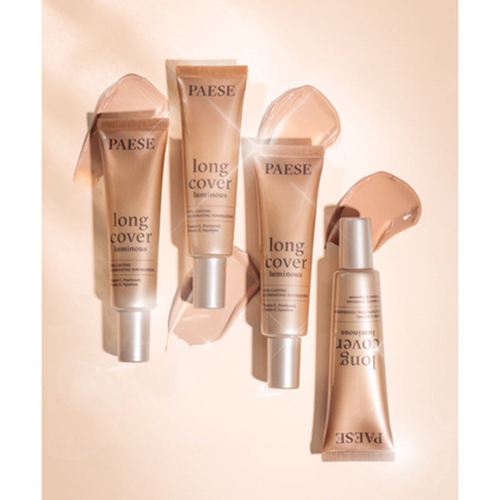Paese أساس تأسيس مضيء تغطية طويلة الأمد 0.5W Ivory 30ml