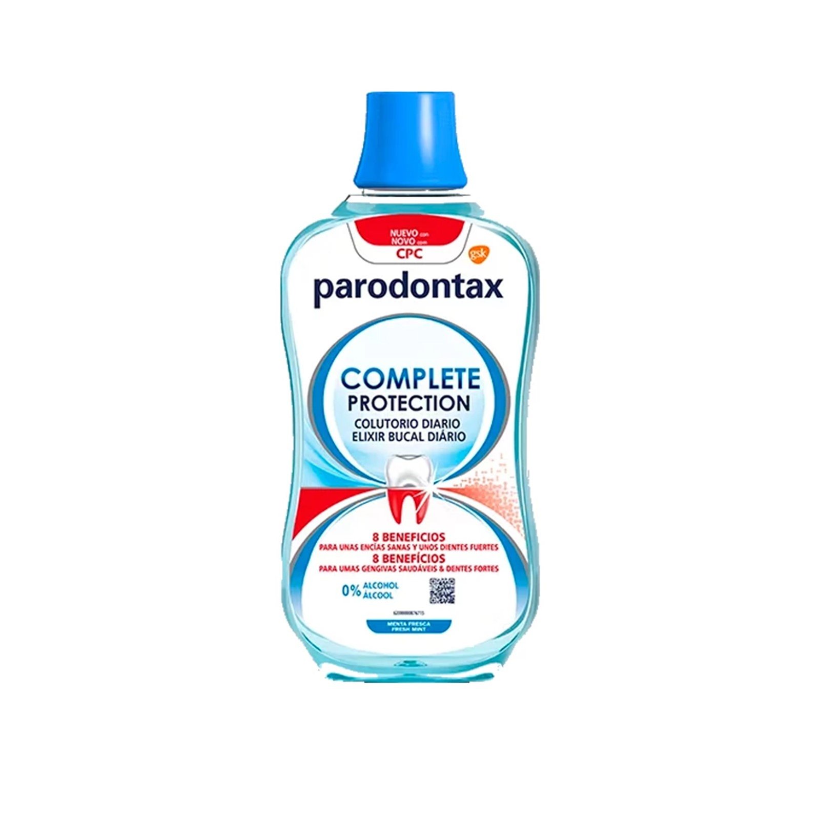Parodontax Complete Protection Fresh Mint Mouthwash 500ml