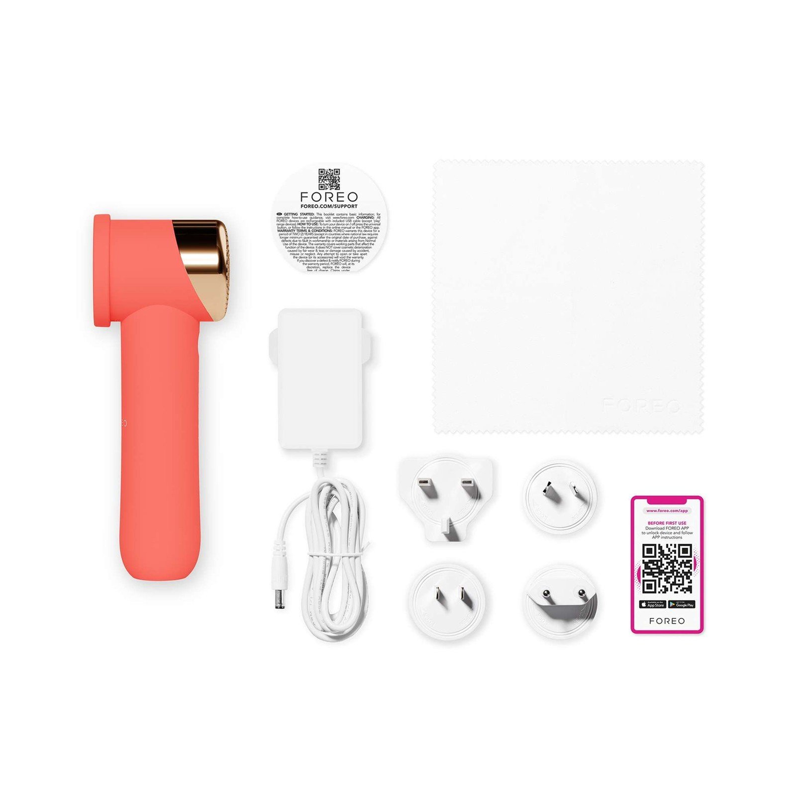 FOREO PEACH™ 2 Go Appareil d'Épilation IPL Peach