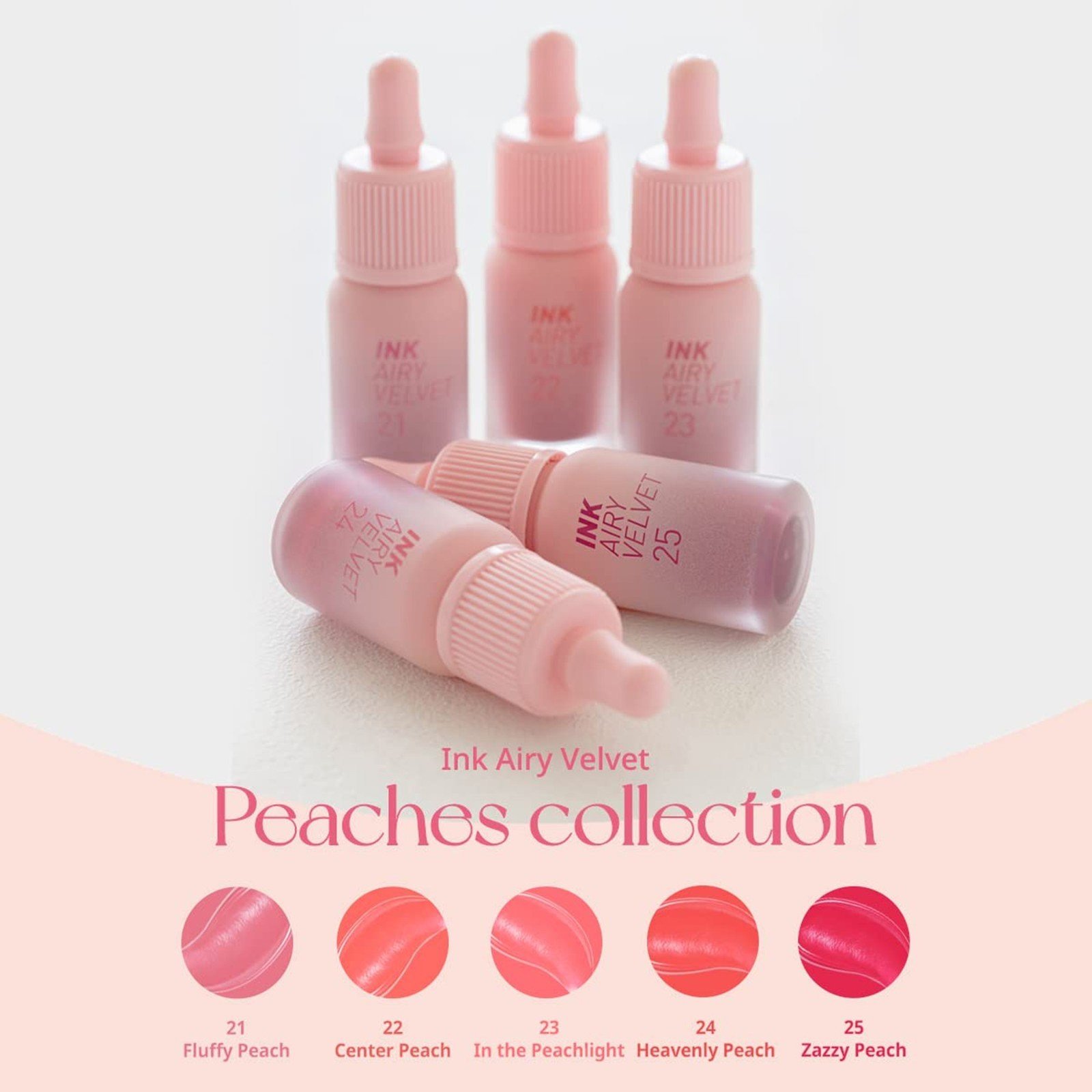 Peripera Ink Airy Velvet 24 Heavenly Peach 4g