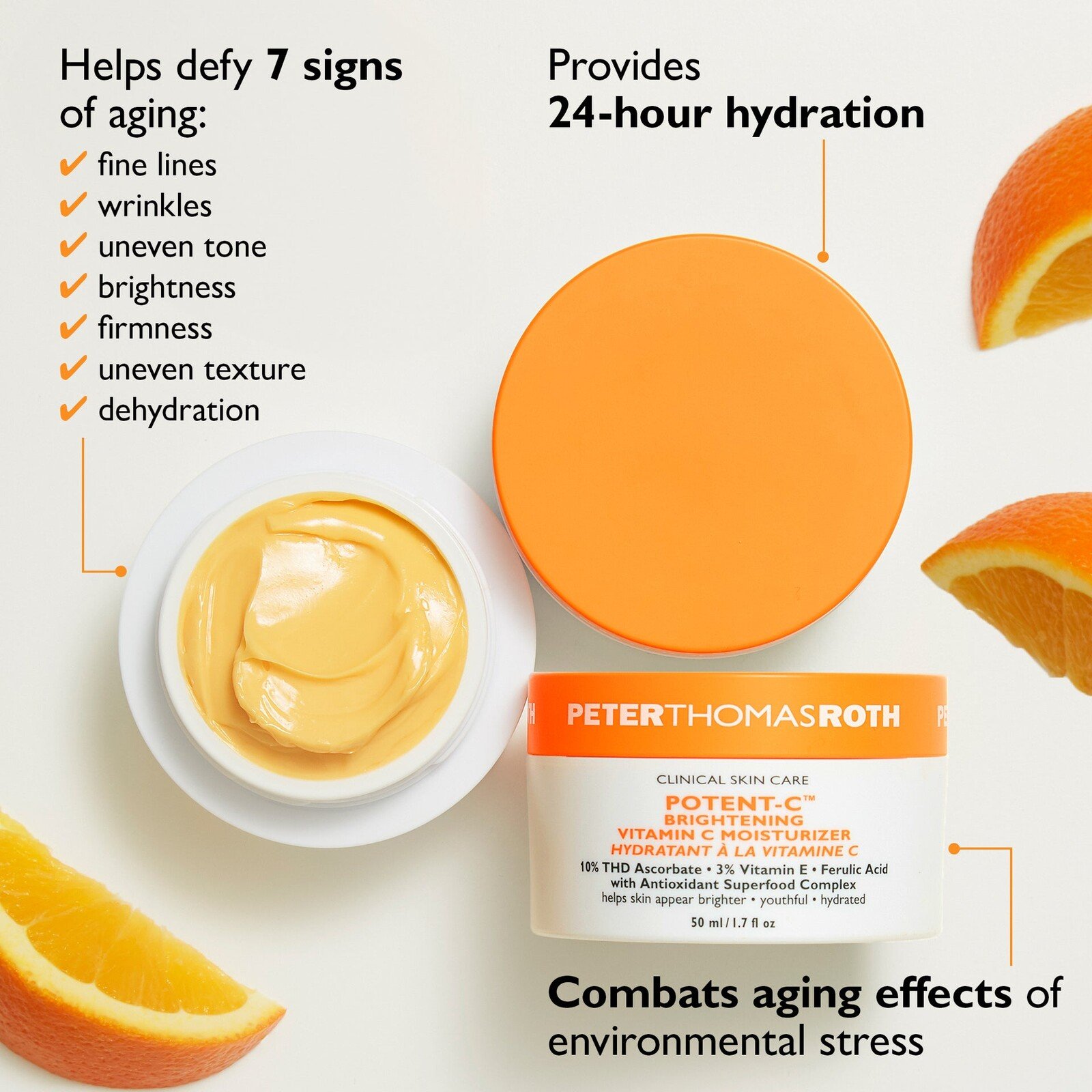 Peter Thomas Roth Potent-C™ Brightening Vitamin C Moisturizer 50ml