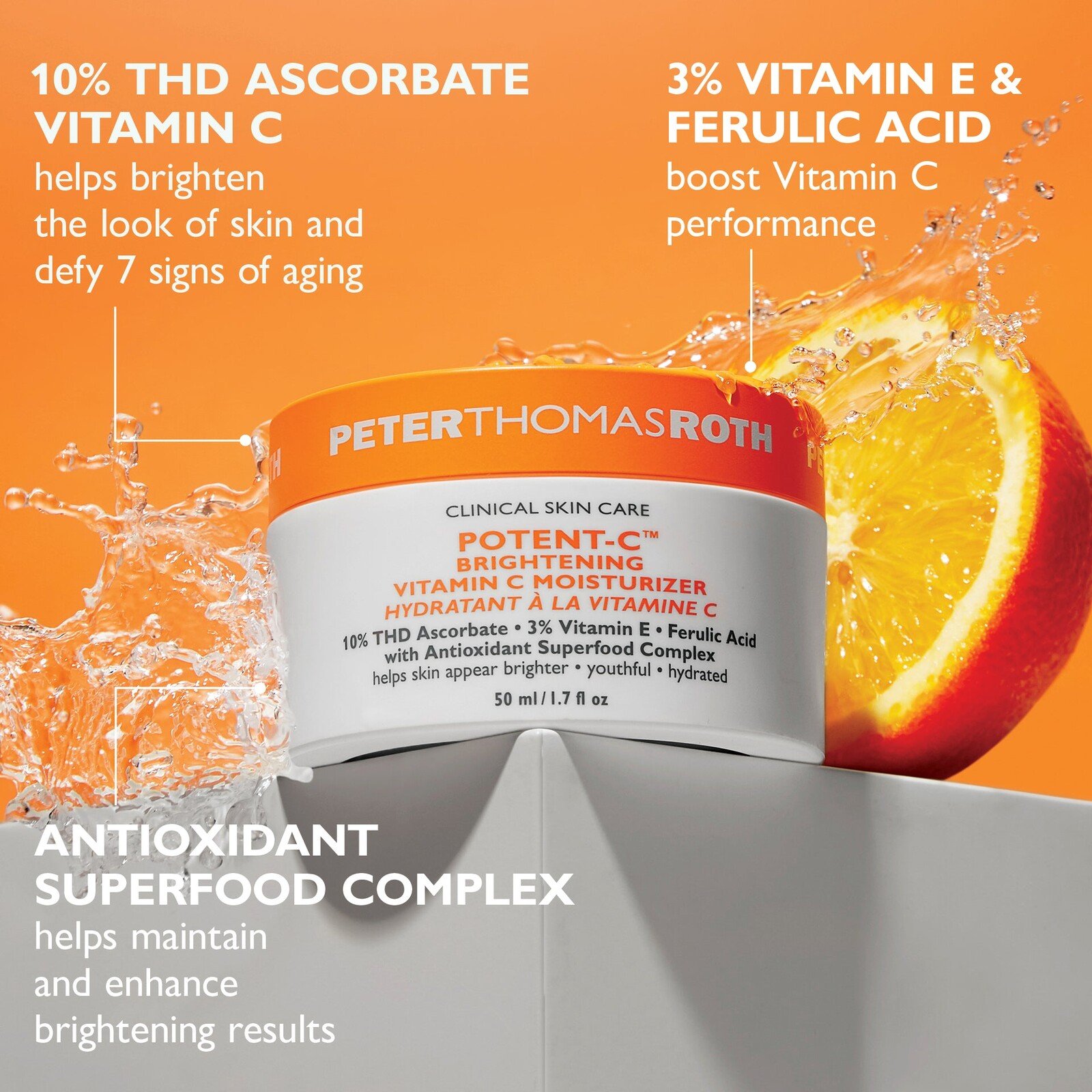 Peter Thomas Roth Potent-C™ Brightening Vitamin C Moisturizer 50ml