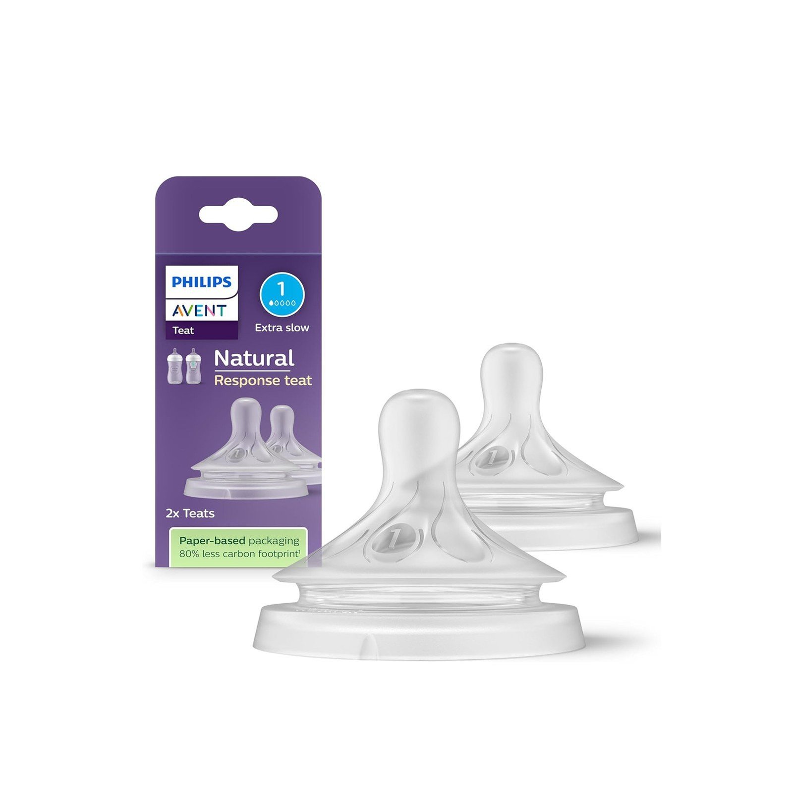 Philips Avent Natural Response Baby Bottle Silicone Nipple