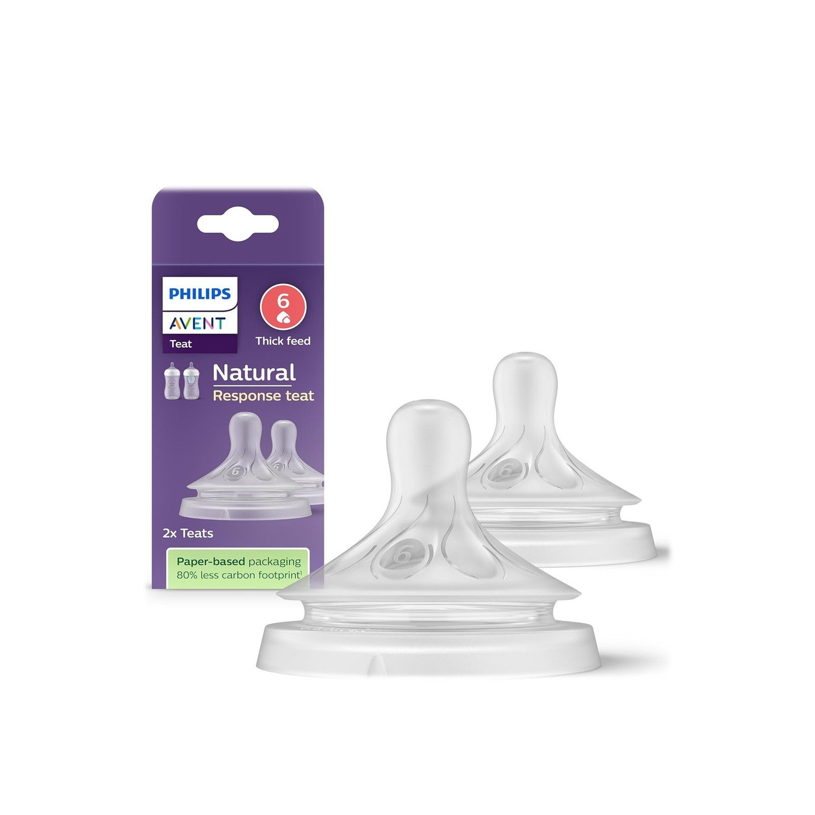 Philips Avent Natural Response Baby Bottle Silicone Nipple