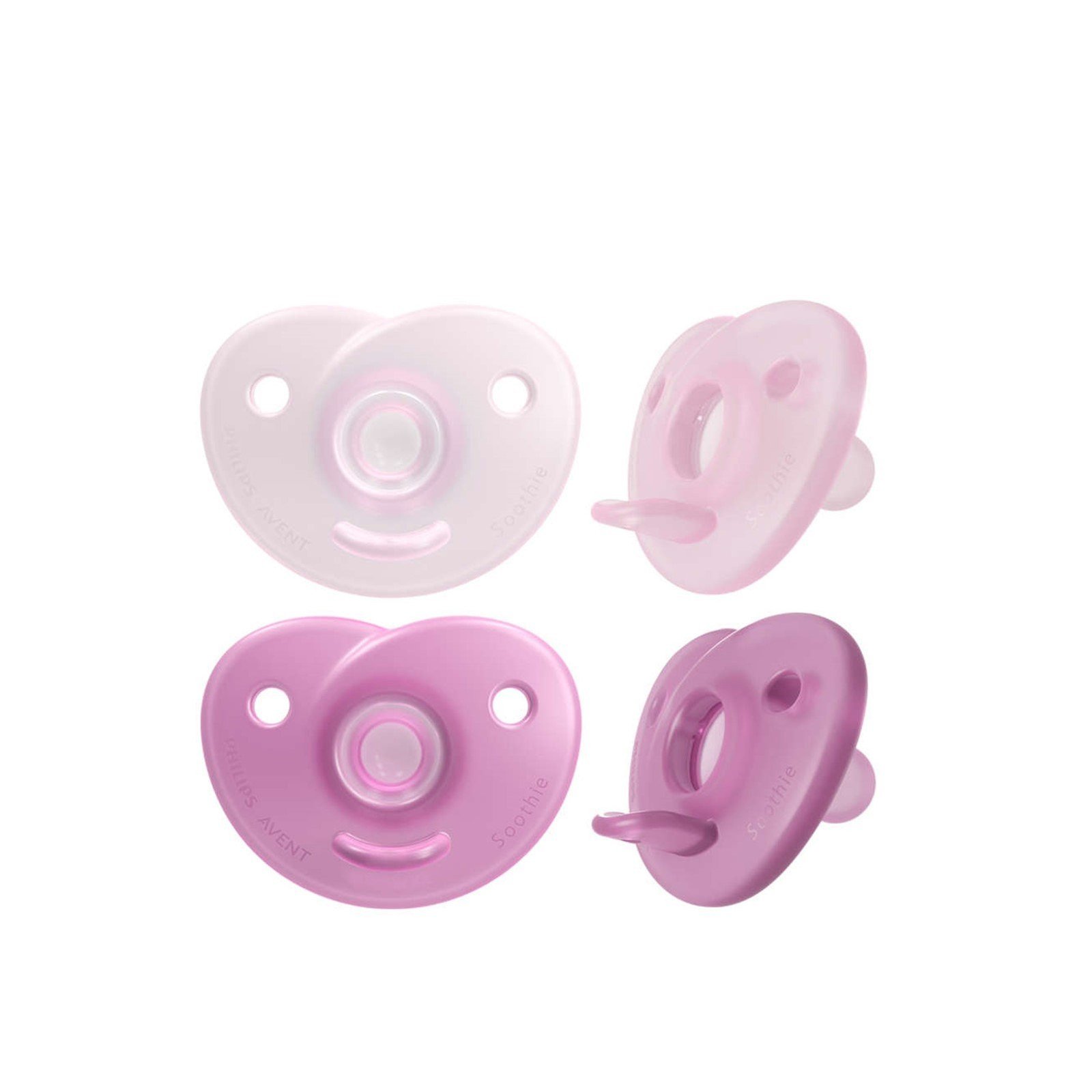 Philips Avent Soothie Chupete de Silicona 0-6m x2