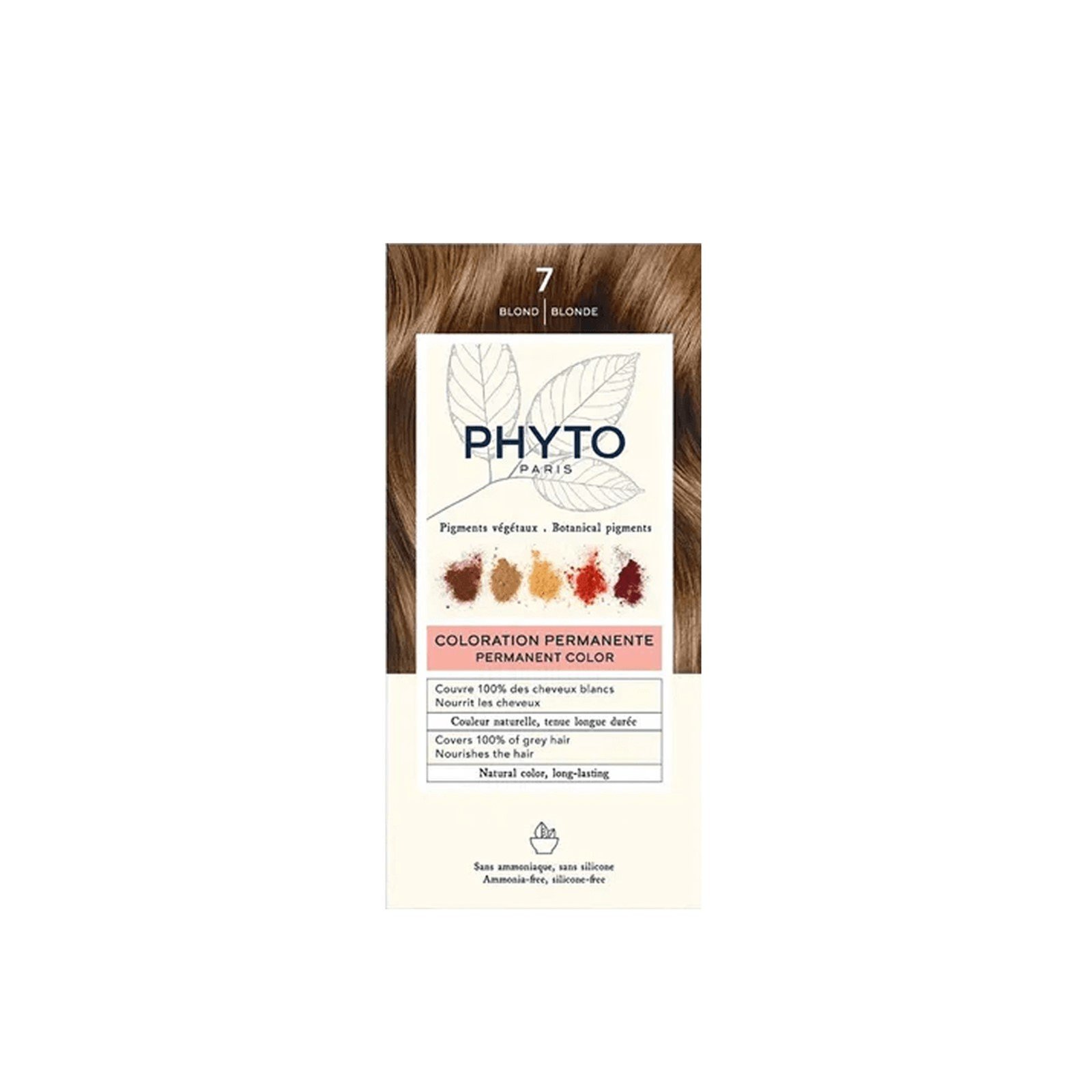 Phytocolor Permanent Color Shade 7 Blonde