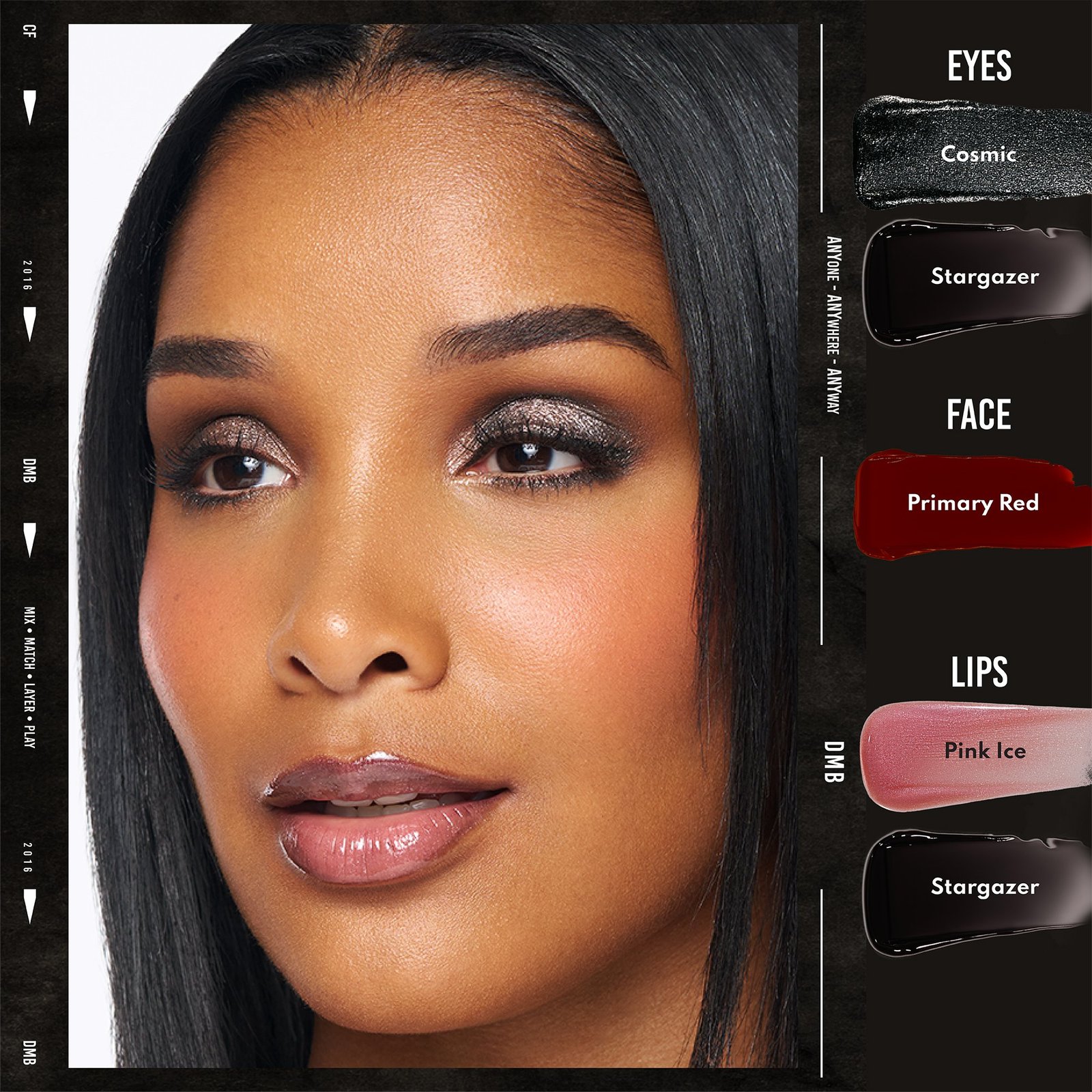 Danessa Myricks Beauty Colorfix Glazes Waterproof Longwear Gloss Pink Ice 10ml