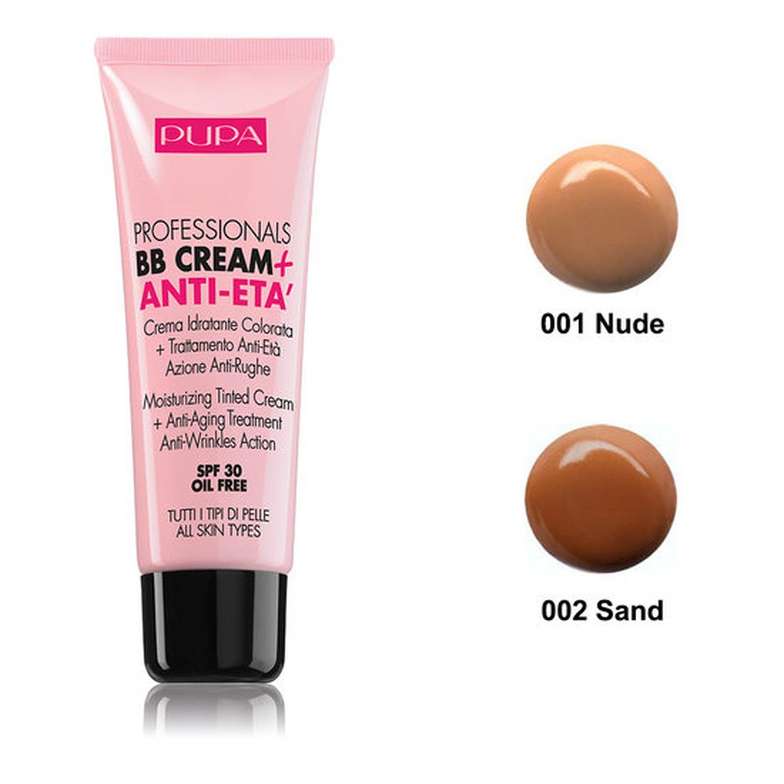 PUPA BB CREAM PROTI STARANJU 002 SAND