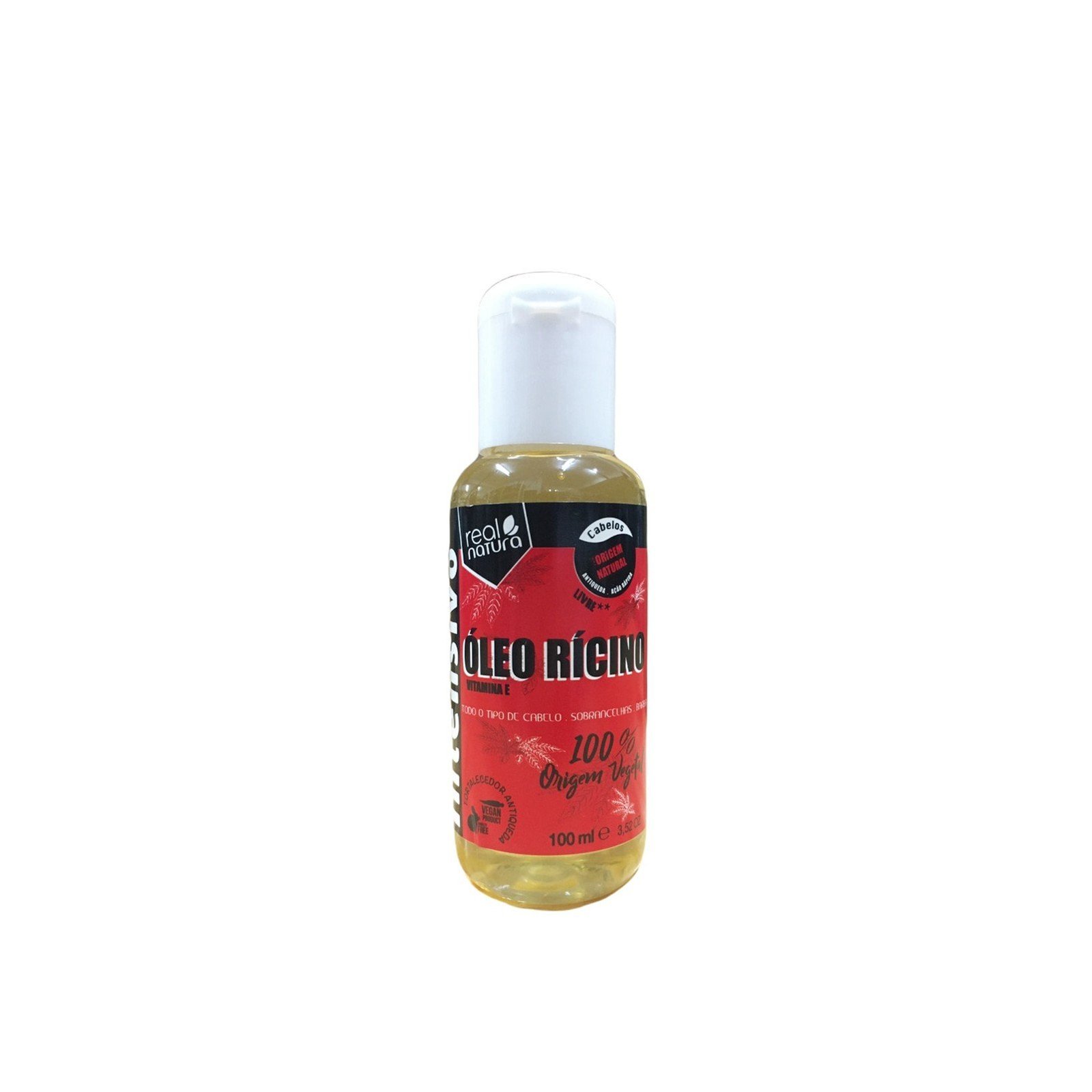 Real Natura Castor Oil + Vitamin E 100ml