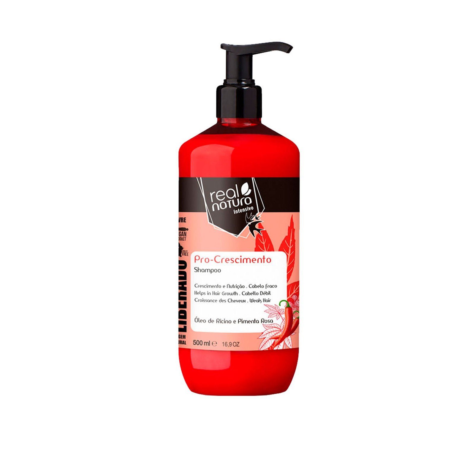Real Natura Pro-Growth Shampoo 500ml