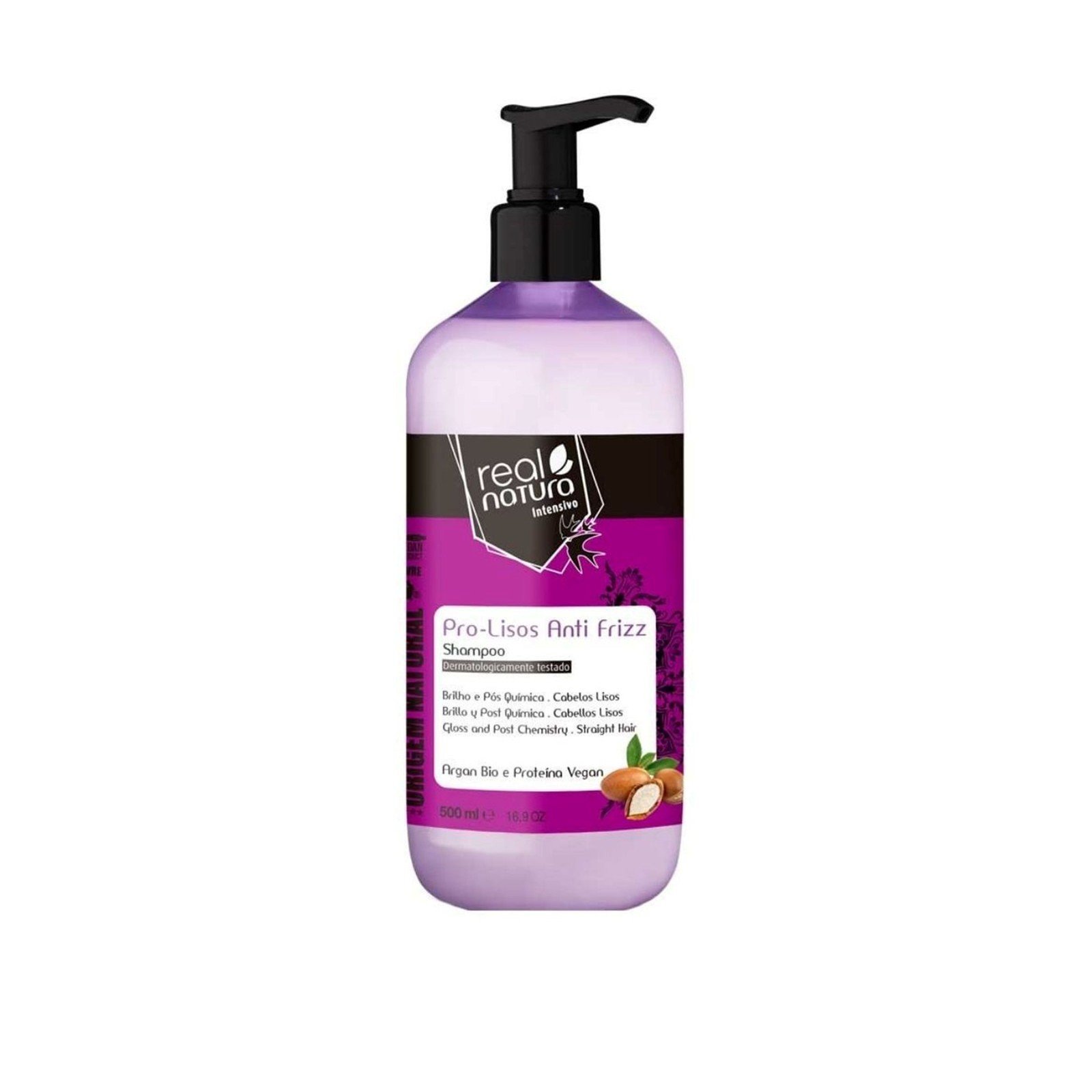Real Natura Pro-Smooth Anti-Frizz Shampoo 500ml