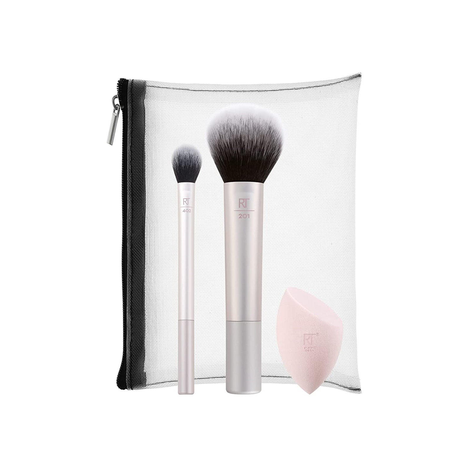 Real Techniques Naturally Radiant Sponge + Brush Kit