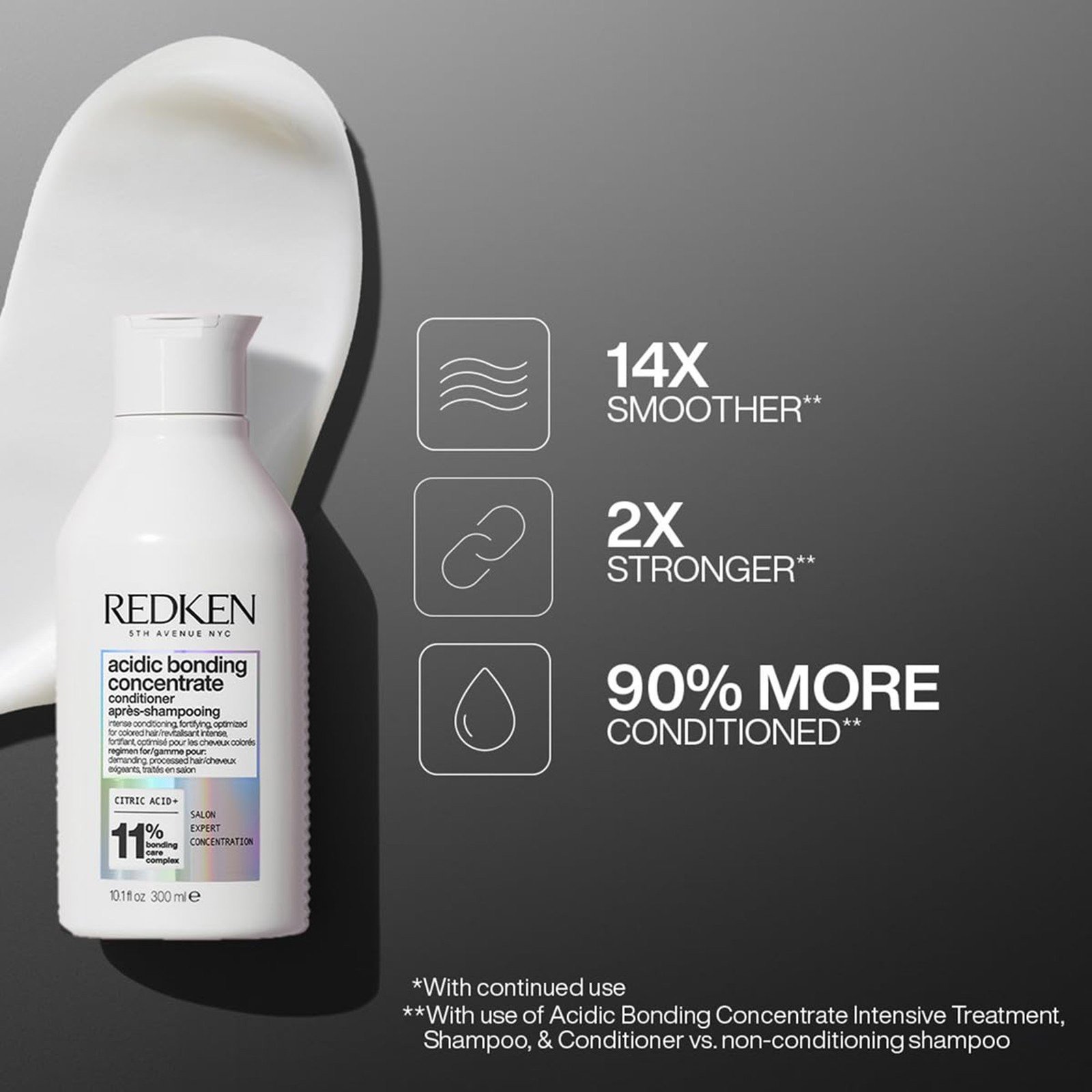 Redken Acidic Bonding Concentrate Conditioner 300ml (10.14fl oz)